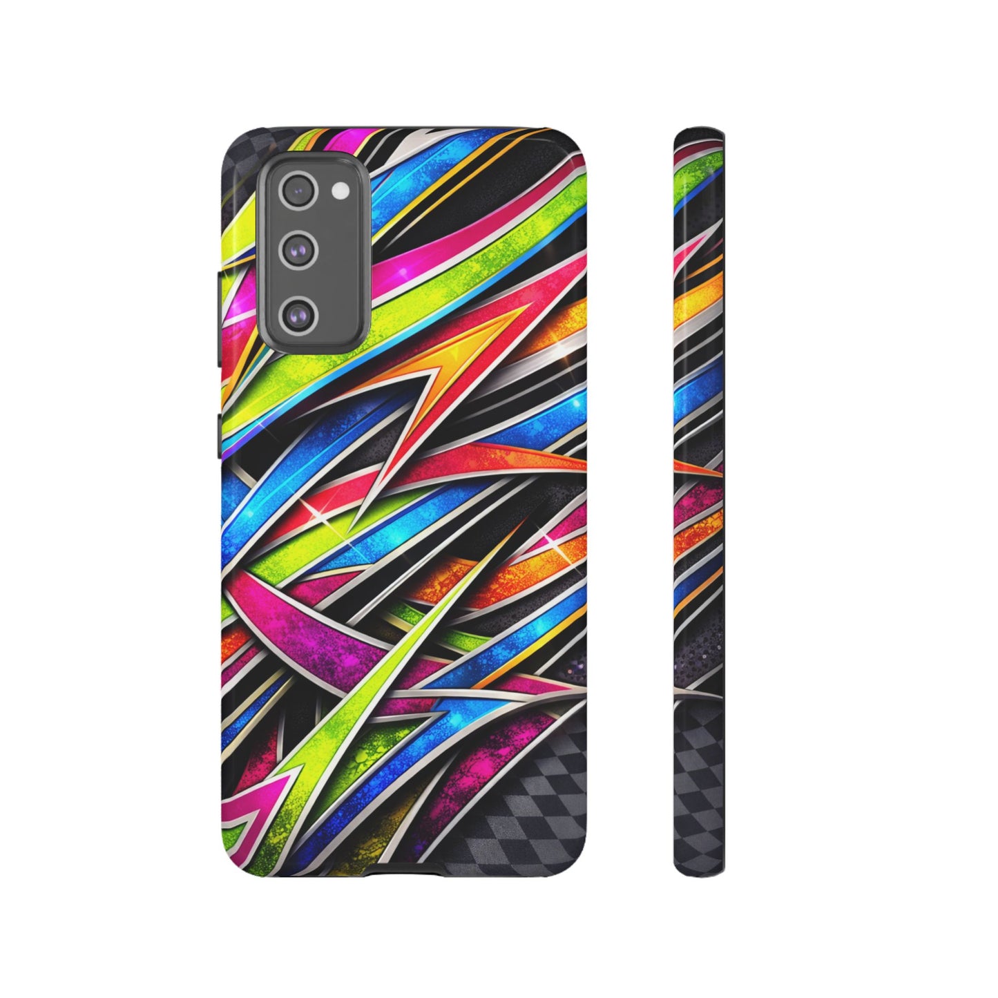 Minitruck Inspired Graphic Tough Phone Case – Impact Resistant
