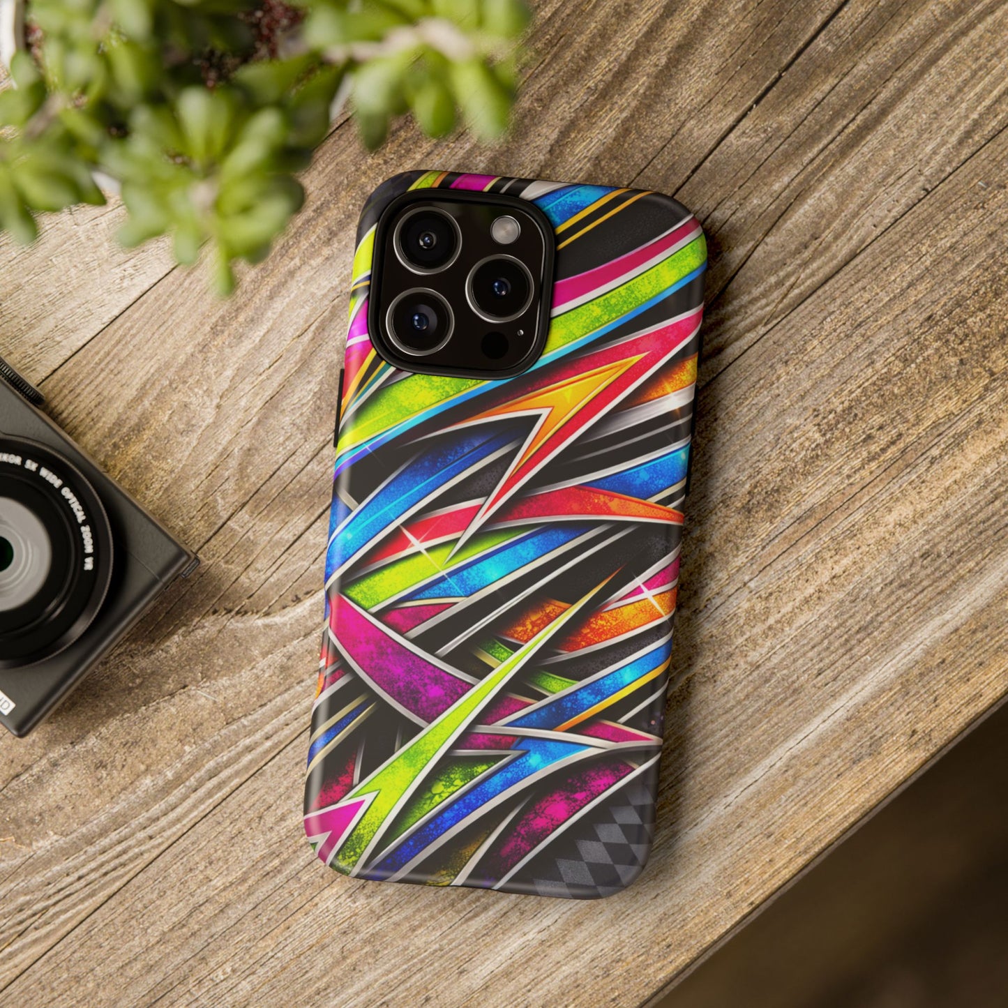Minitruck Inspired Graphic Tough Phone Case – Impact Resistant
