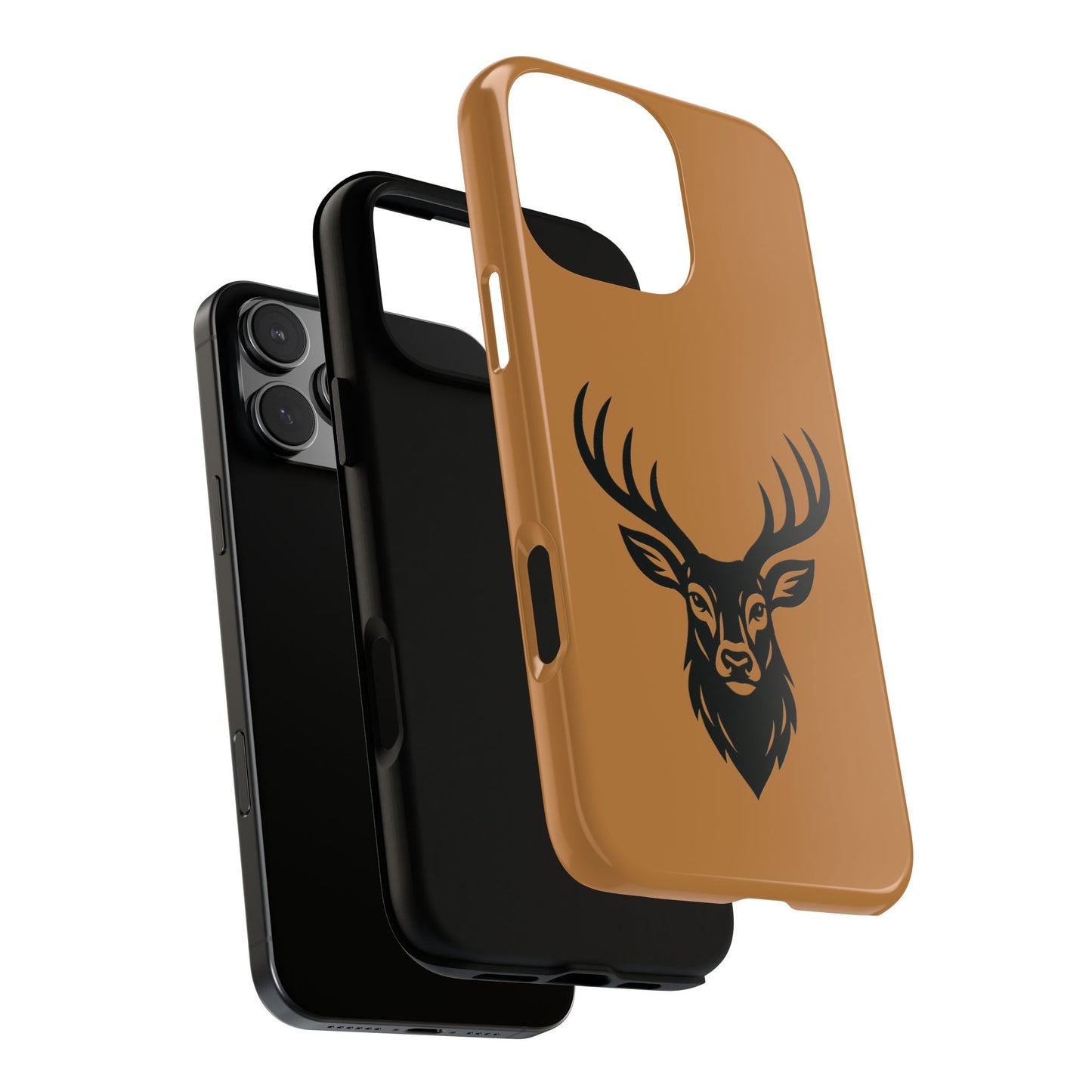 Phone Cases, Deer Buck with Antlers Wildlife Nature Design, Animal Lover Gift,