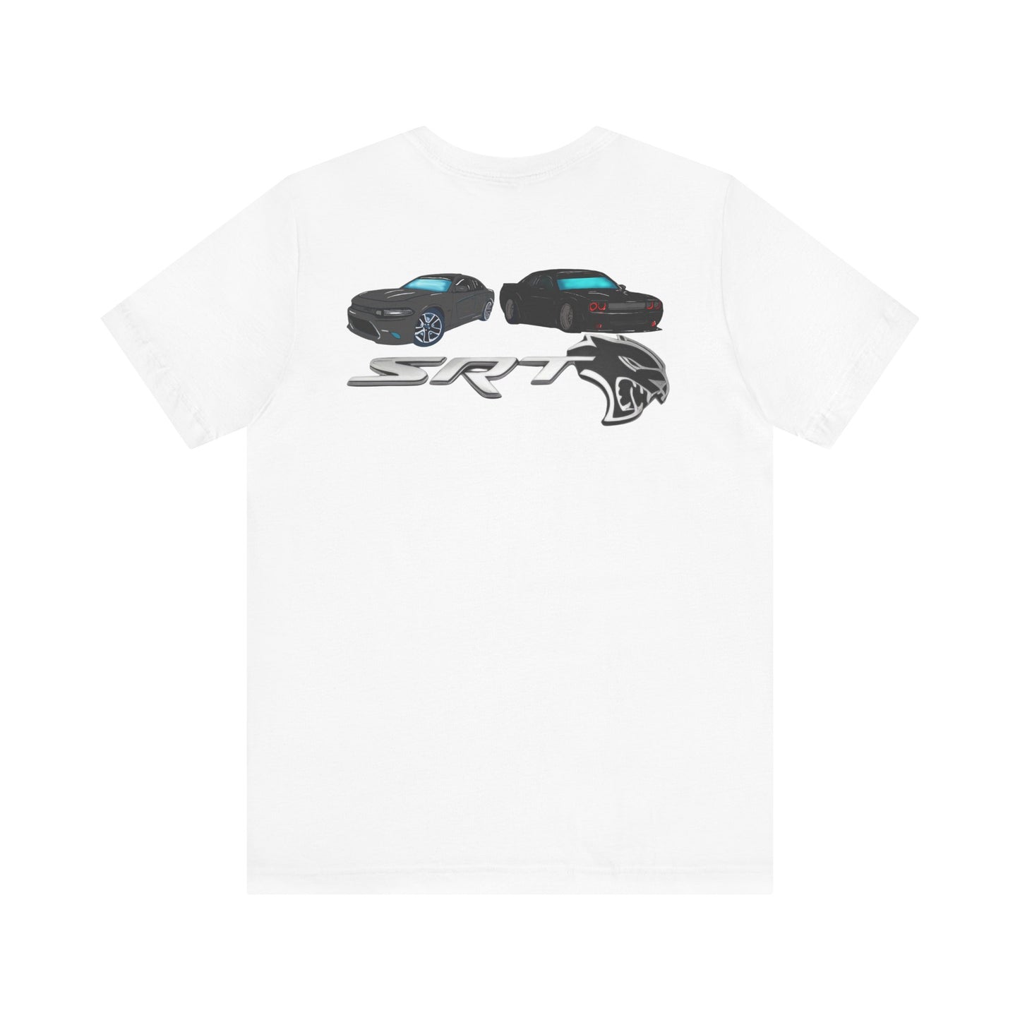 Unisex SRT Dodge Car Graphic Tee – Streetwear T-Shirt for Car Enthusiasts & Mopar Fans