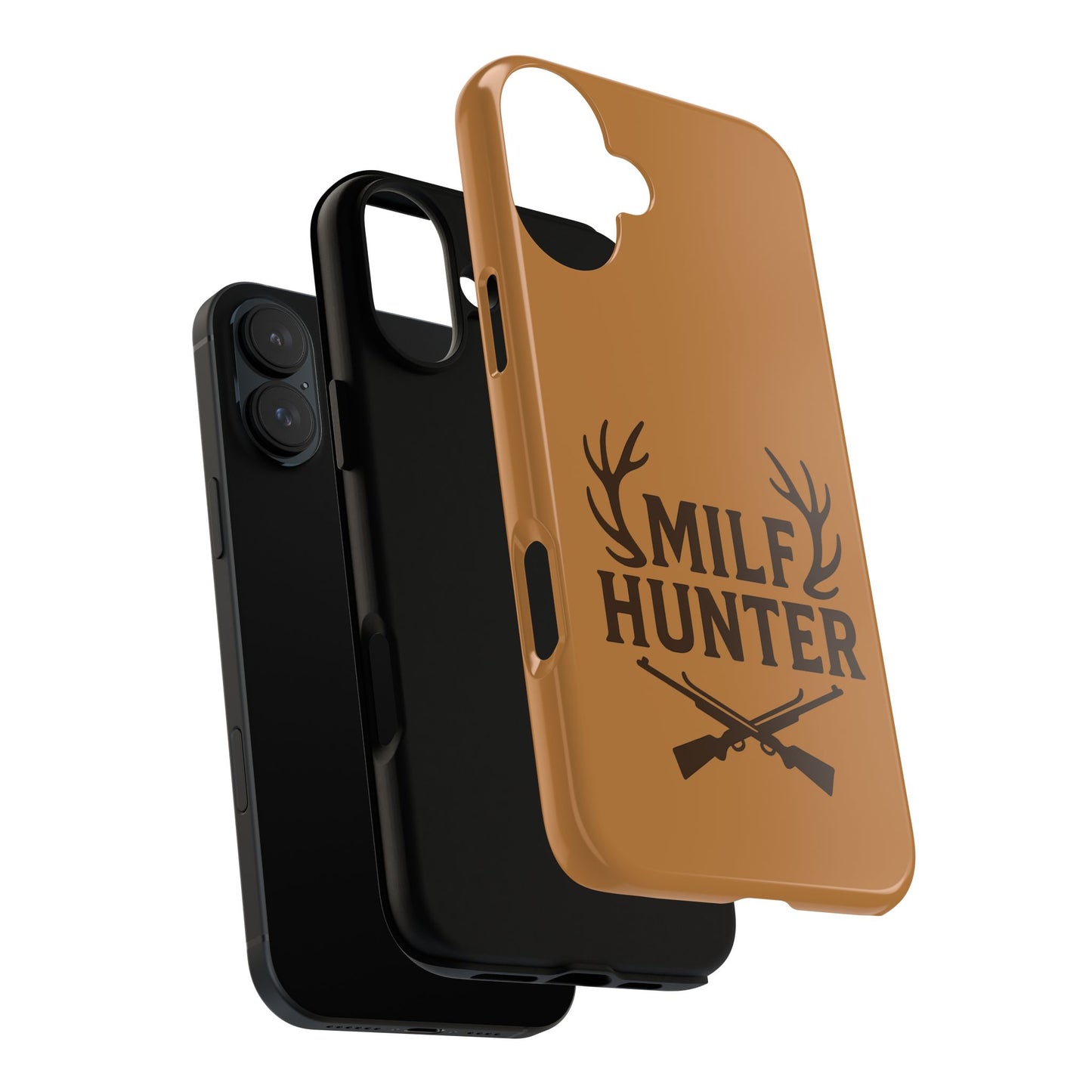 Phone Case, Funny Milf Hunter Design for Tough Cases, Rugged Protective Cover,