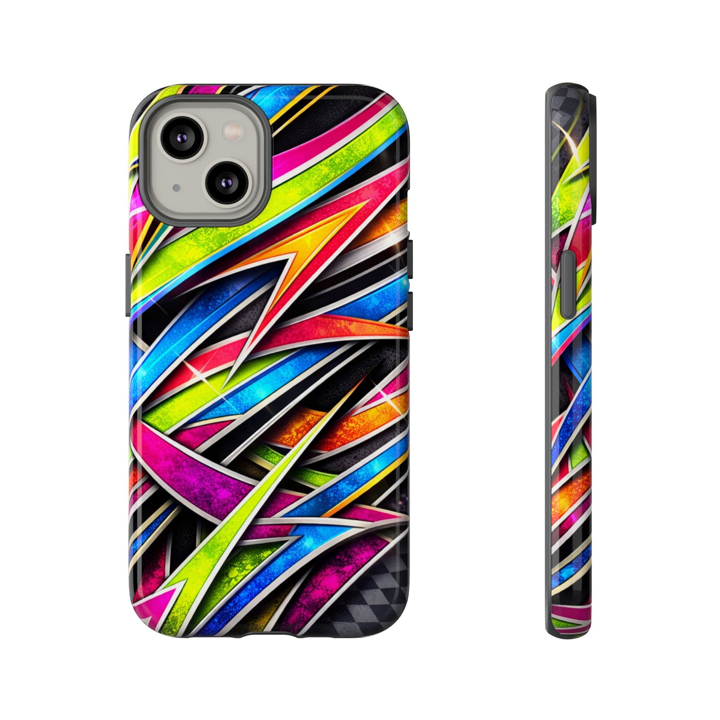 Minitruck Inspired Graphic Tough Phone Case – Impact Resistant