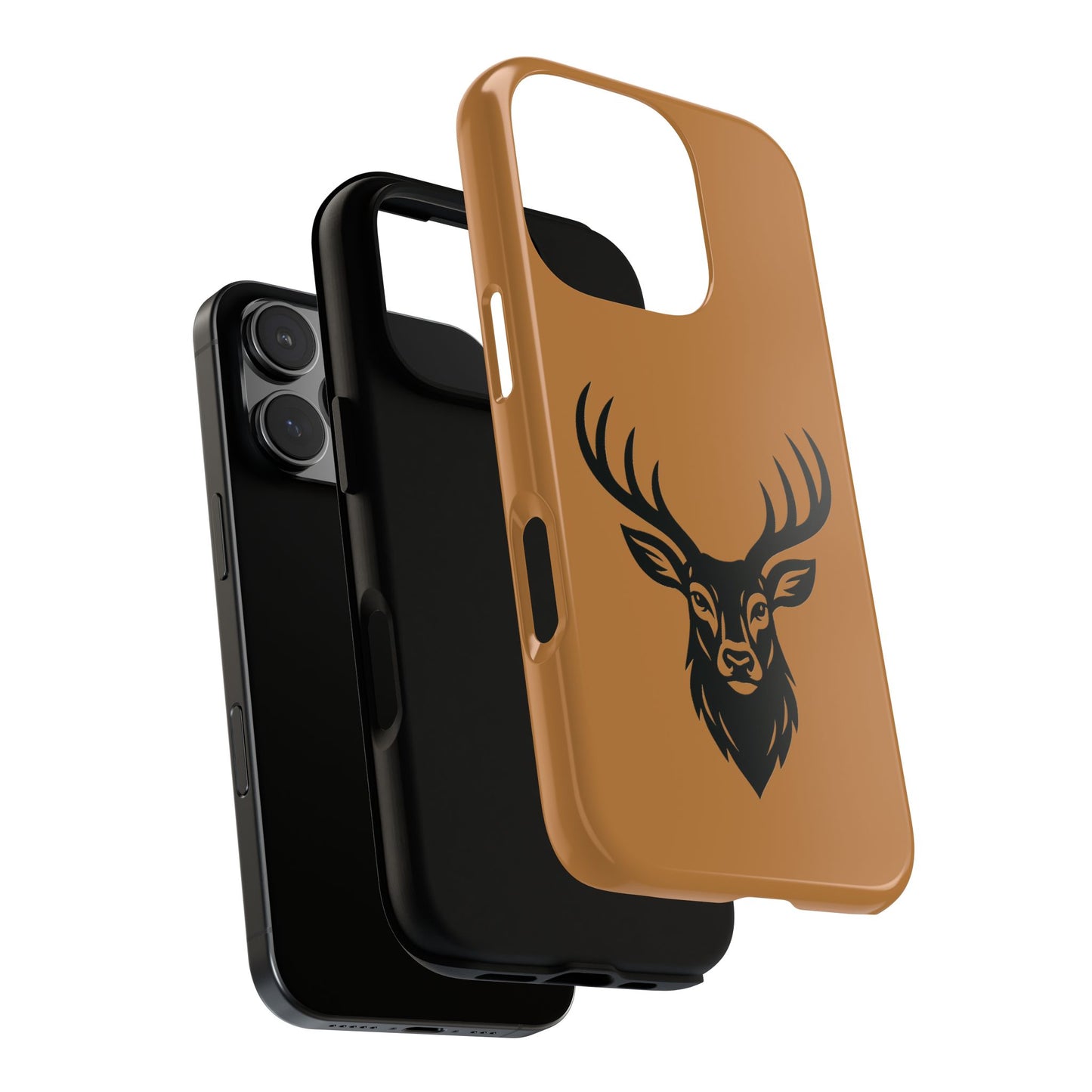 Phone Cases, Deer Buck with Antlers Wildlife Nature Design, Animal Lover Gift,