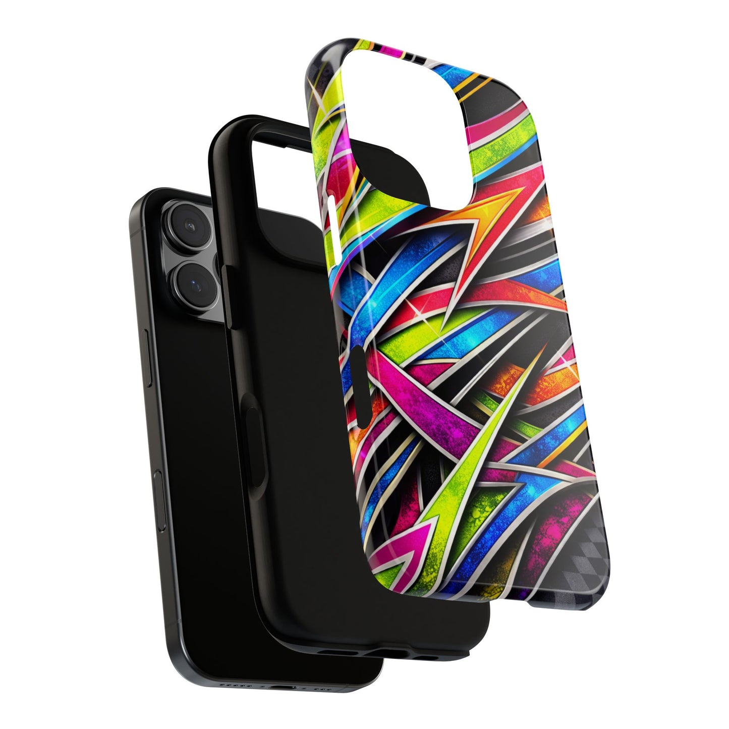 Minitruck Inspired Graphic Tough Phone Case – Impact Resistant