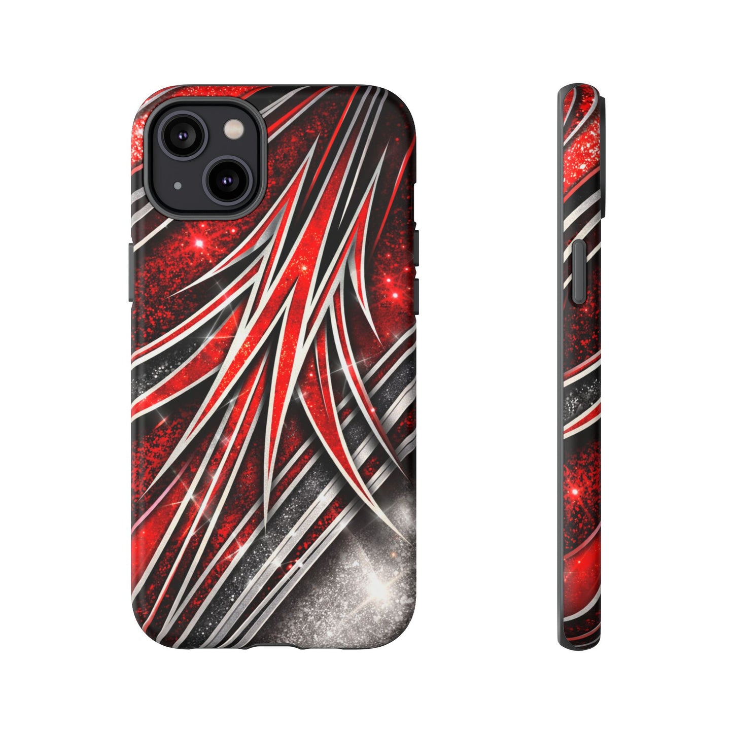 Mini Truck Inspired Pinstripe Graphic Heavy Duty Phone Case