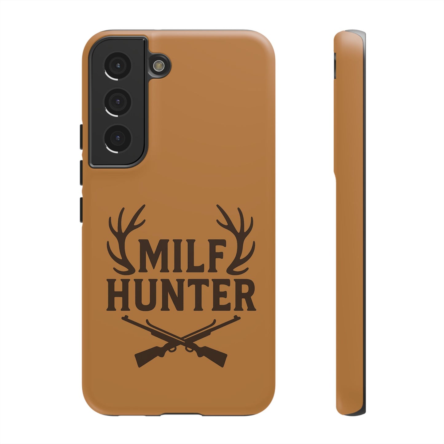 Phone Case, Funny Milf Hunter Design for Tough Cases, Rugged Protective Cover,