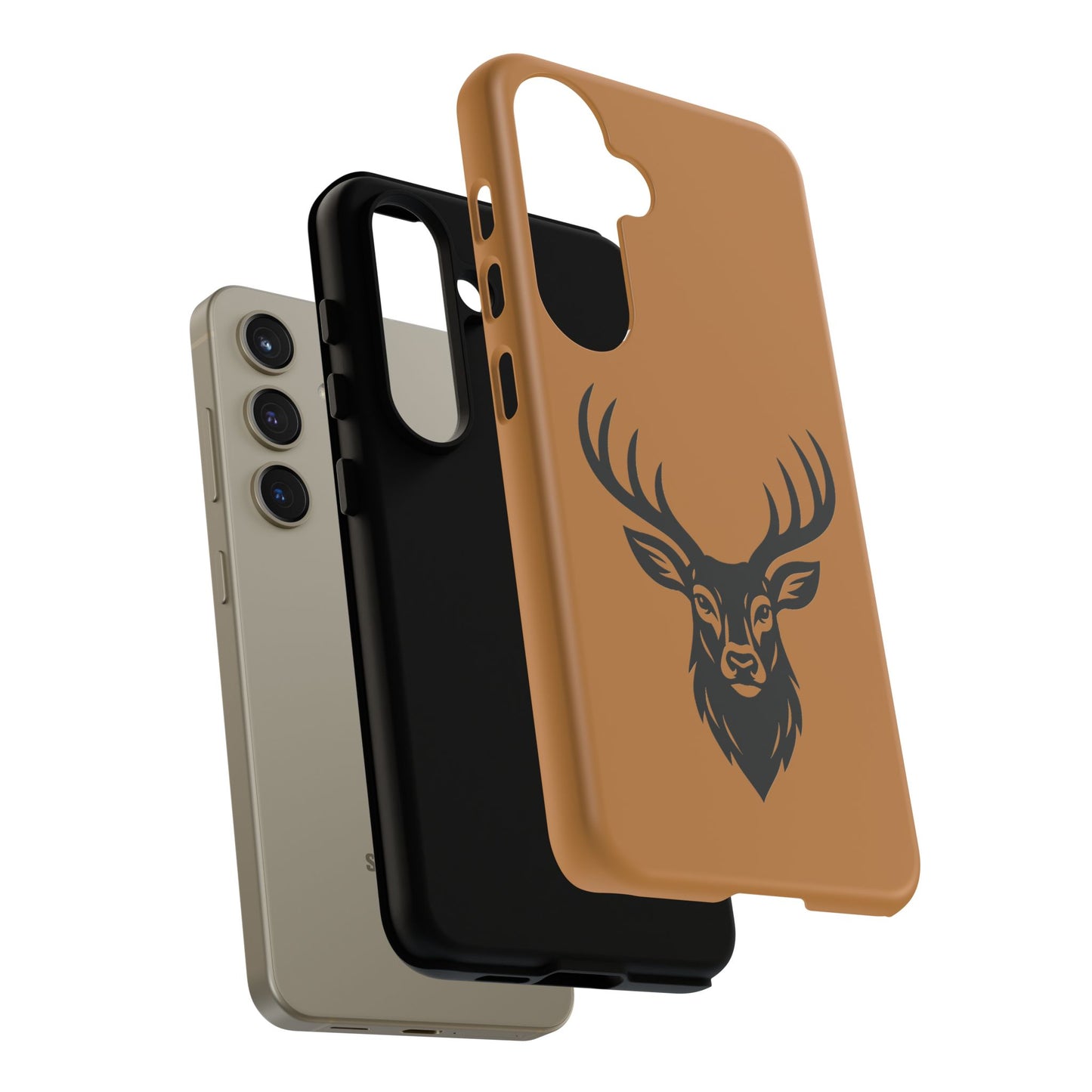 Phone Cases, Deer Buck with Antlers Wildlife Nature Design, Animal Lover Gift,