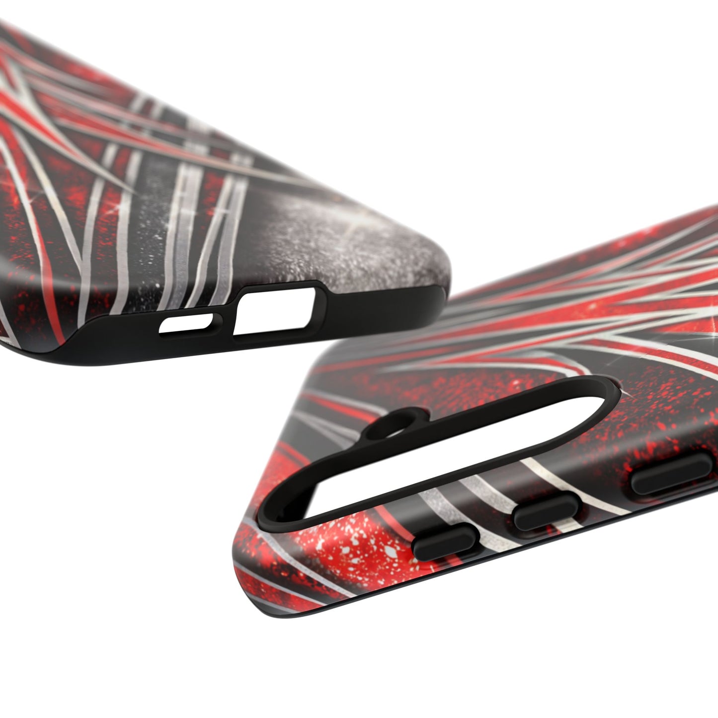 Mini Truck Inspired Pinstripe Graphic Heavy Duty Phone Case