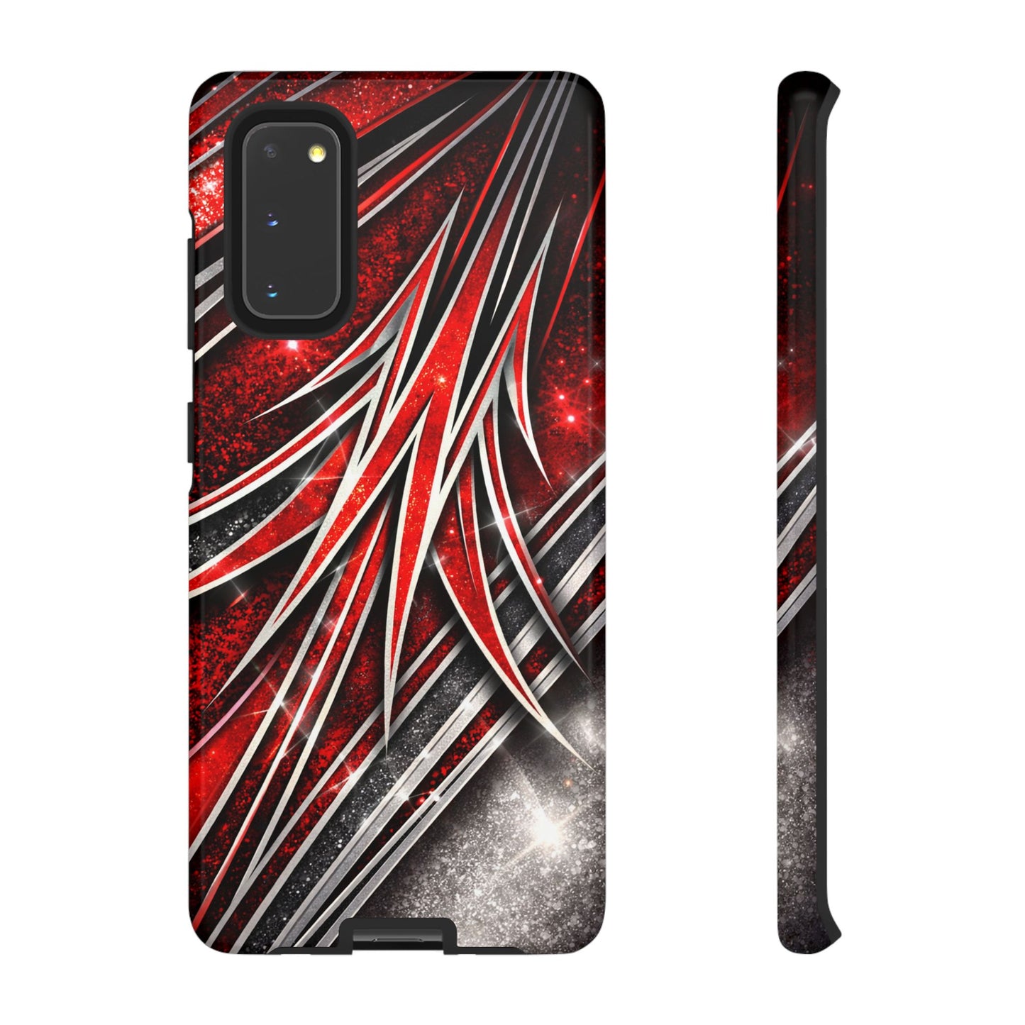 Mini Truck Inspired Pinstripe Graphic Heavy Duty Phone Case