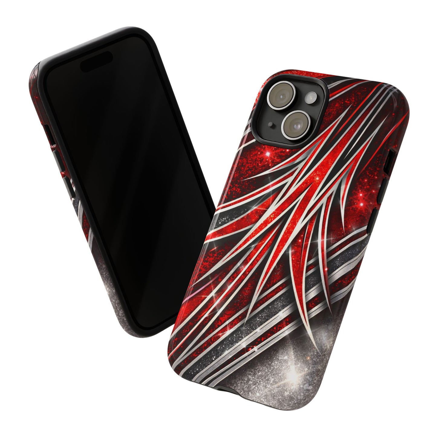Mini Truck Inspired Pinstripe Graphic Heavy Duty Phone Case