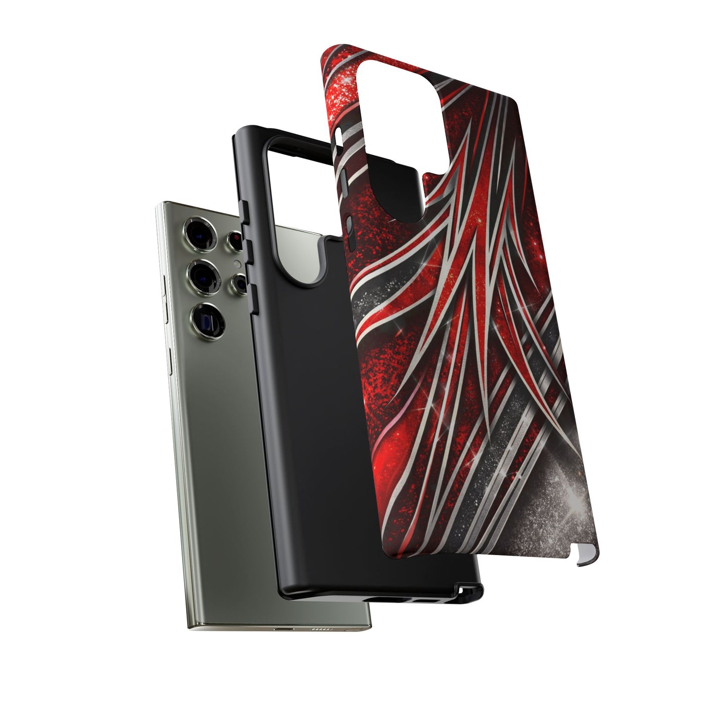 Mini Truck Inspired Pinstripe Graphic Heavy Duty Phone Case