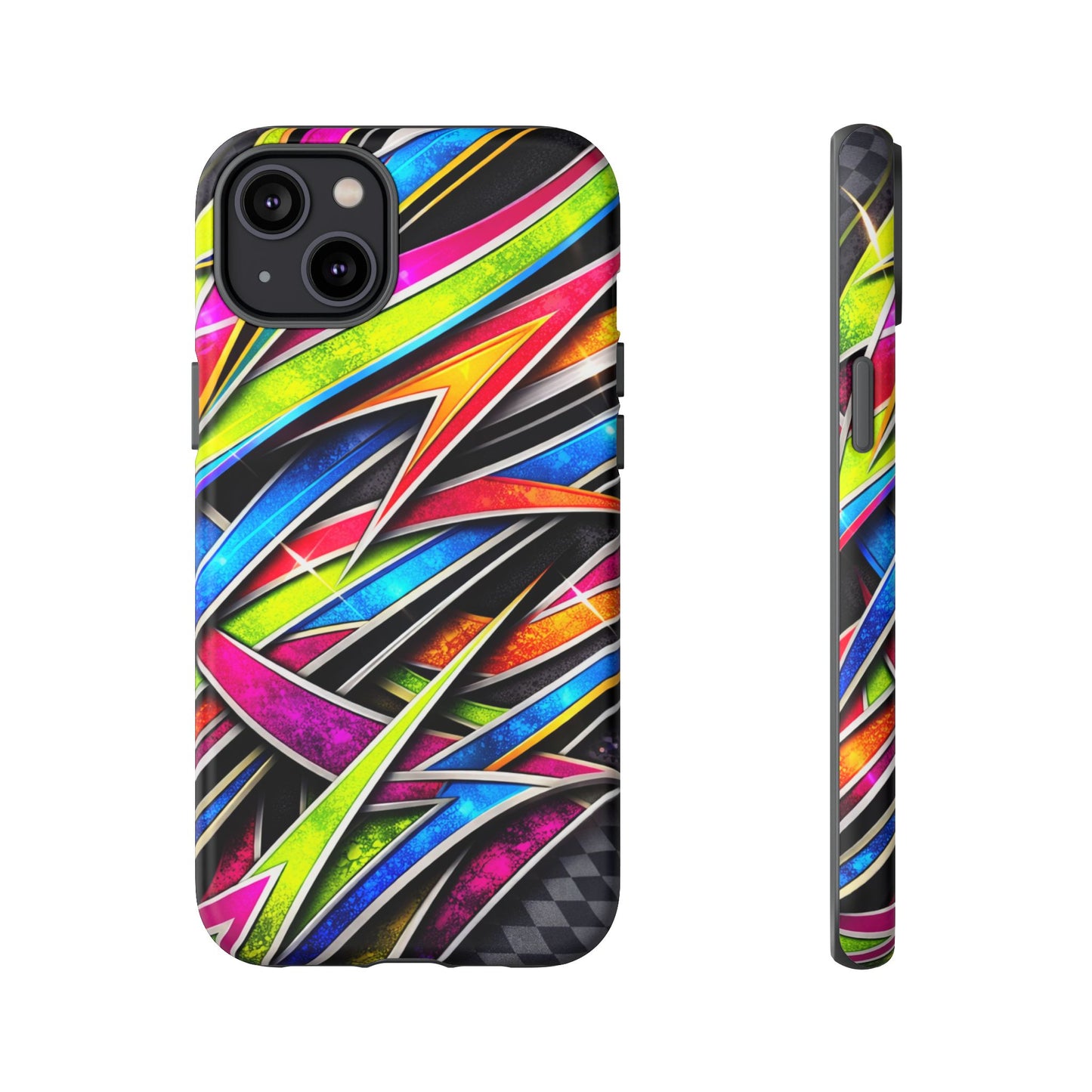 Minitruck Inspired Graphic Tough Phone Case – Impact Resistant