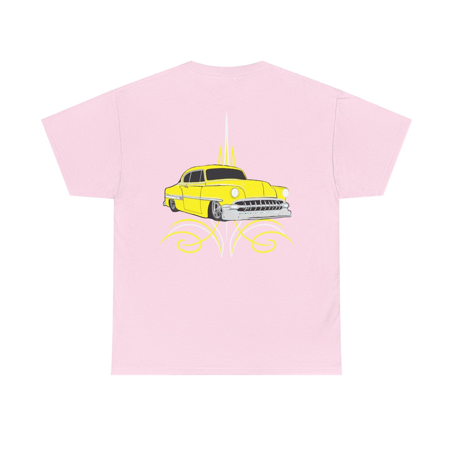 54 Bel Air Hot Rod T-Shirt  Classic 1954 Chevy Car Tee