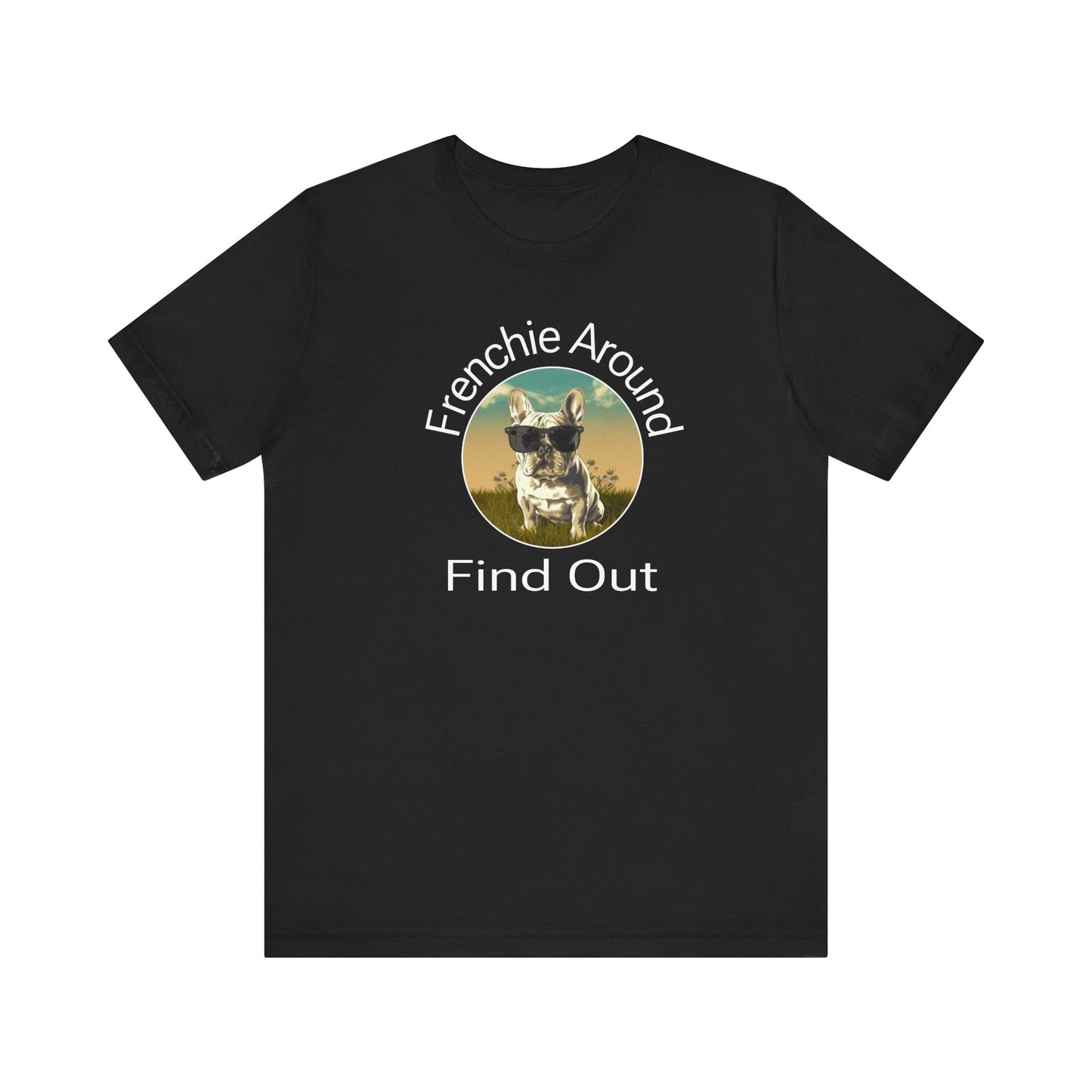 French Bulldog Unisex Tee, Dog Lover Shirt, Animal Graphic Tee, Short Sleeve