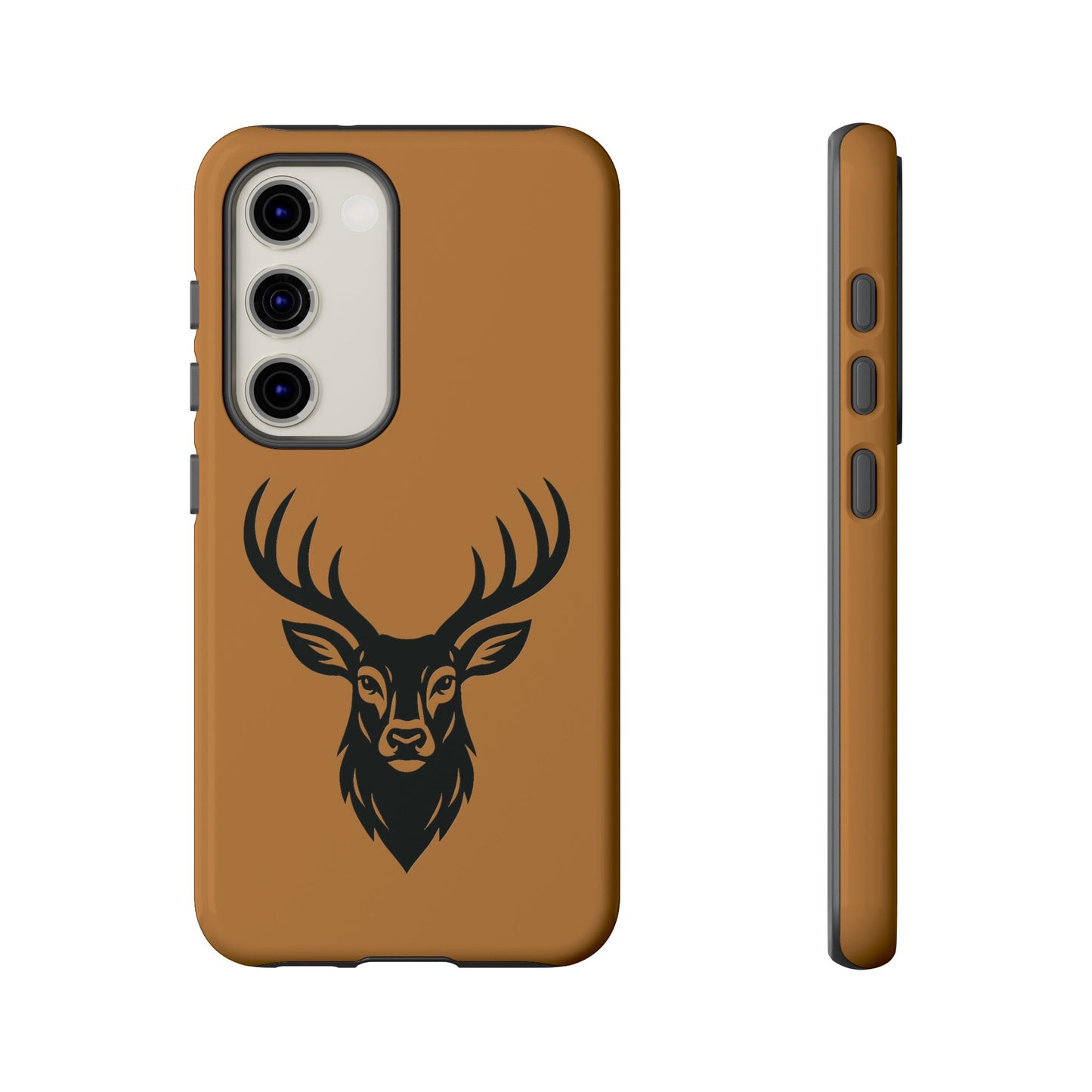 Phone Cases, Deer Buck with Antlers Wildlife Nature Design, Animal Lover Gift,