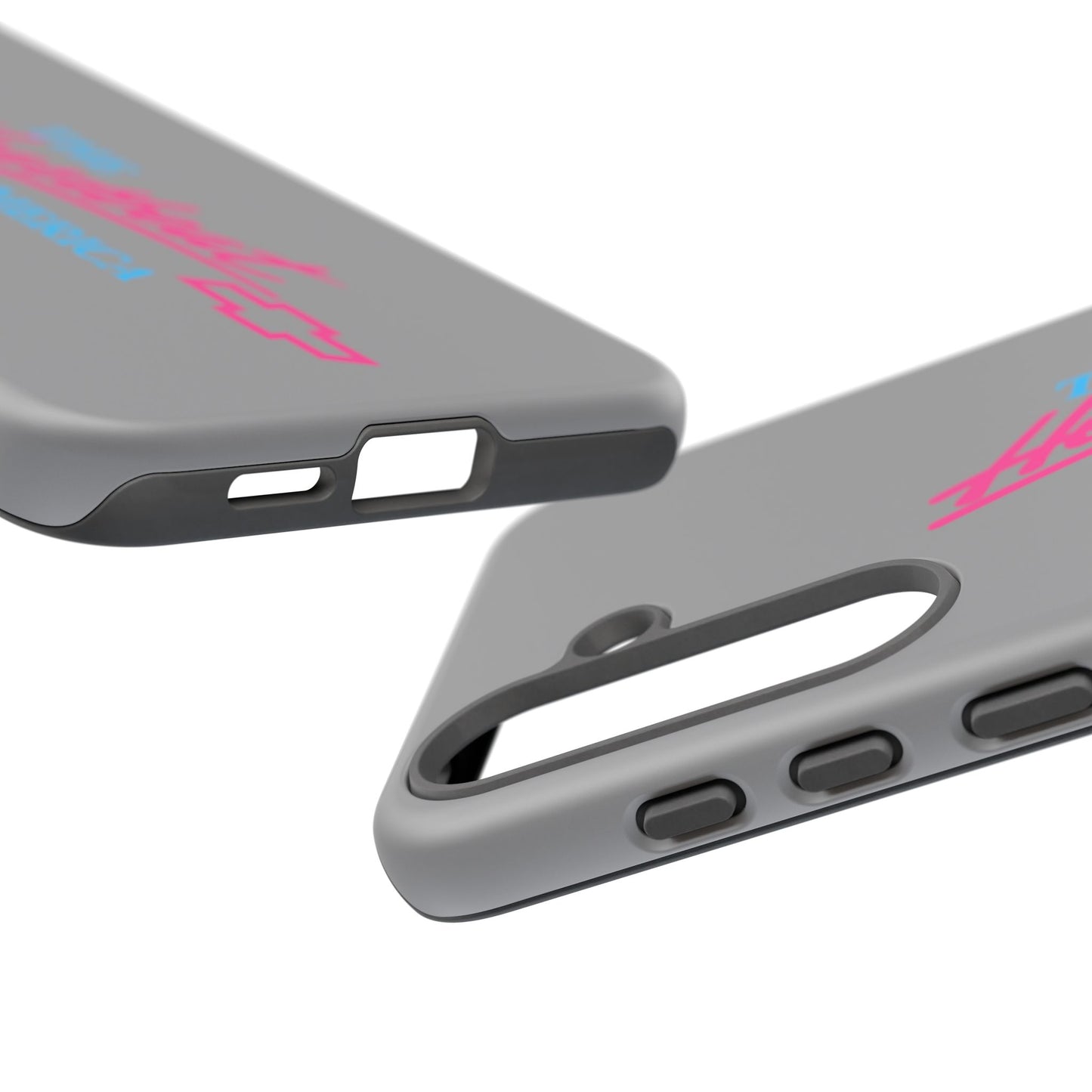 Silver “The Heartbeat of America” Retro Chevy Logo, Slim Protective Cover