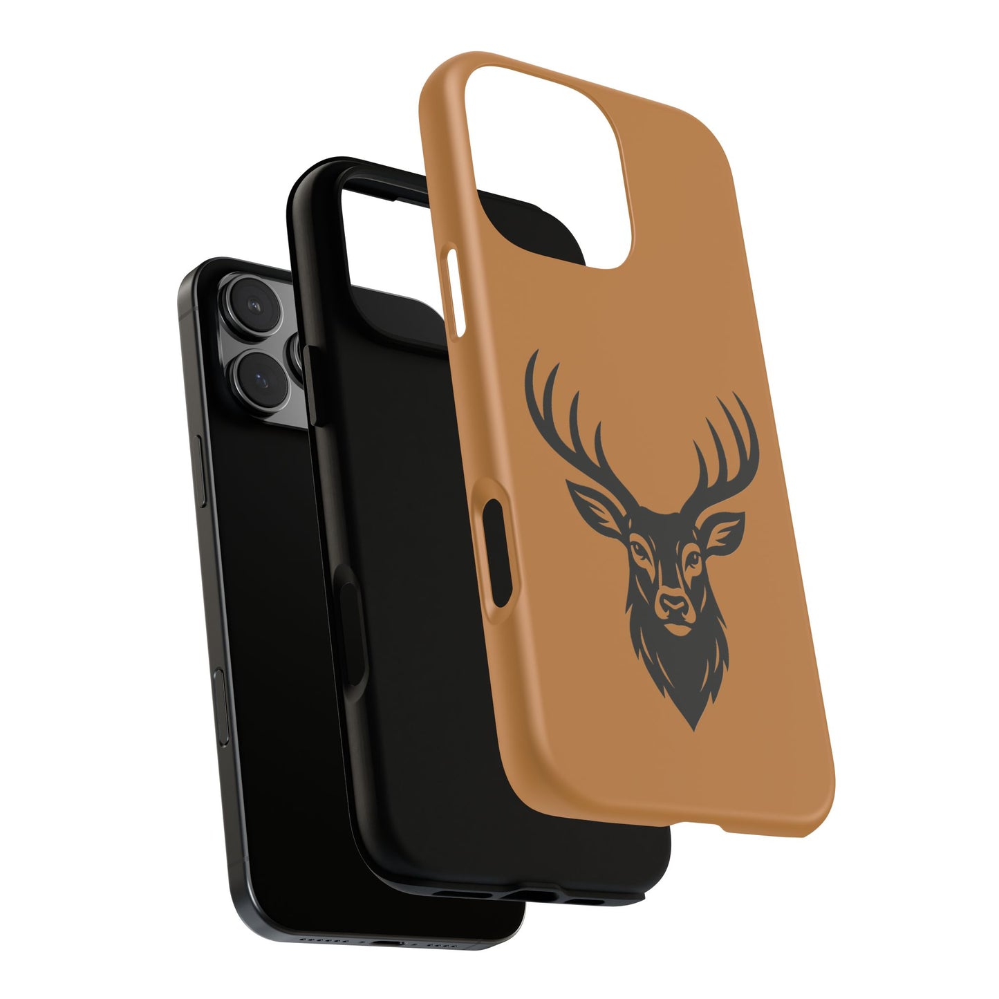 Phone Cases, Deer Buck with Antlers Wildlife Nature Design, Animal Lover Gift,