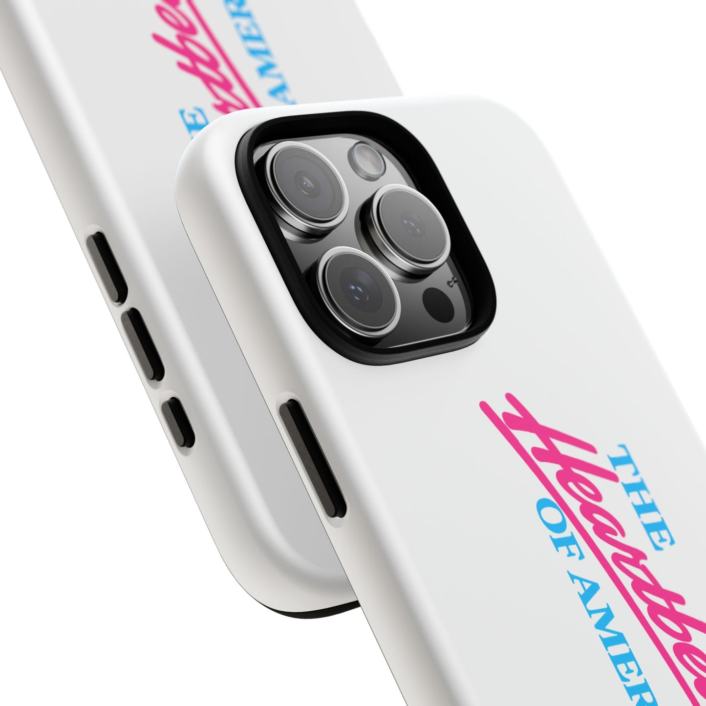 White  “The Heartbeat of America” Retro Chevy Logo, Slim Protective Cover