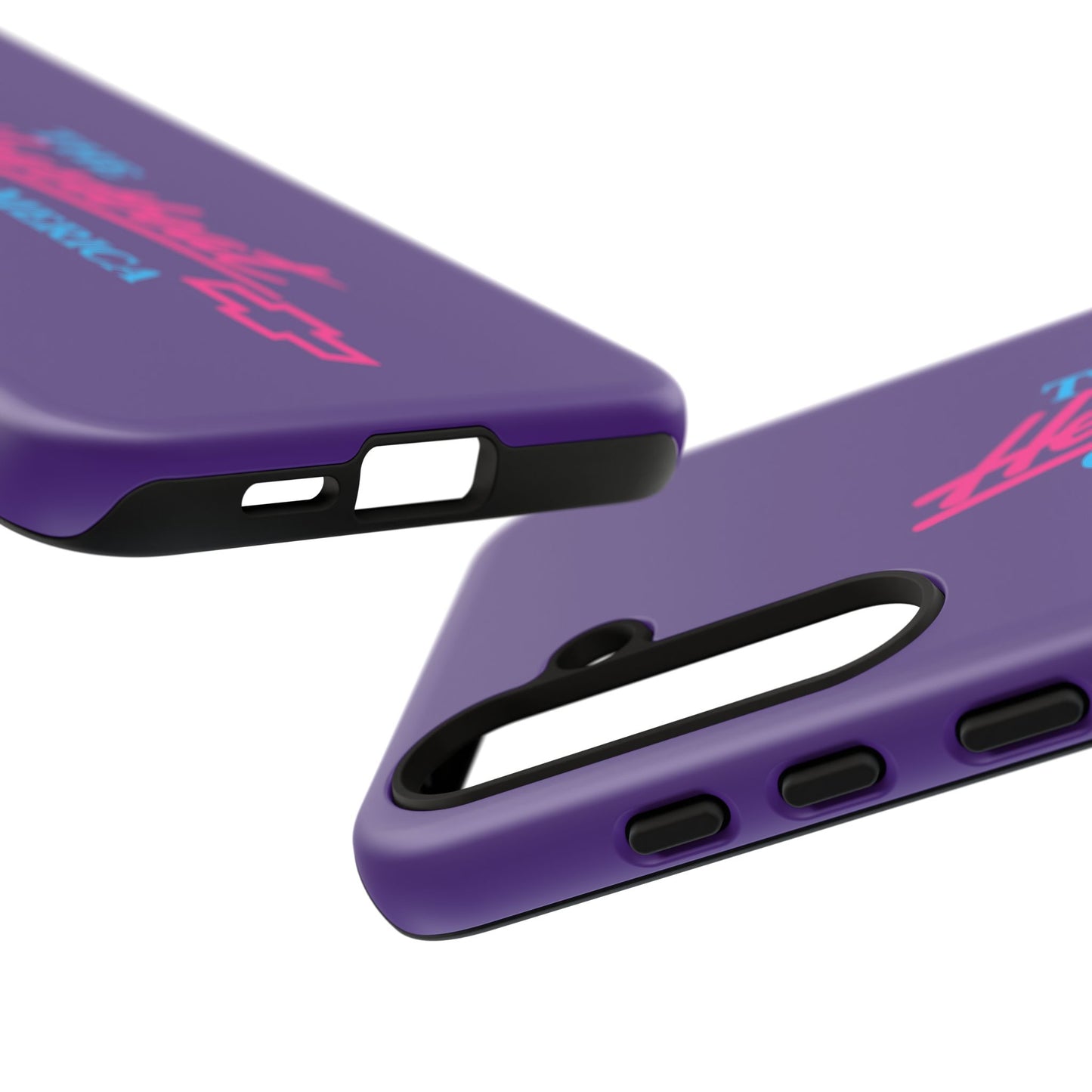 Purple  “The Heartbeat of America” Retro Chevy Logo, Slim Protective Cover