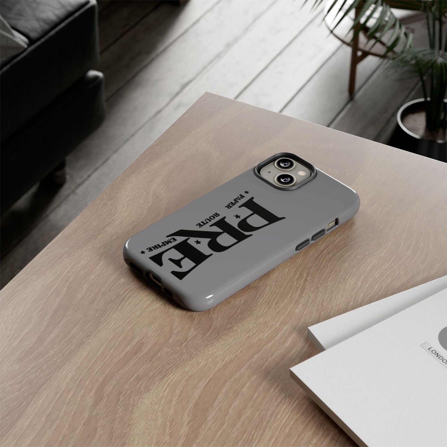 P.R.E.  Tough Cases, Papa Phone Case, Protective Phone Cover, Route Design,