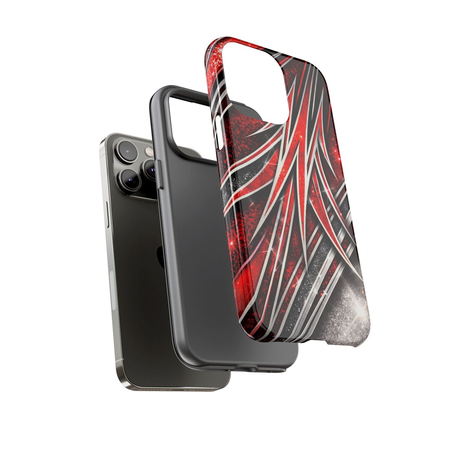 Mini Truck Inspired Pinstripe Graphic Heavy Duty Phone Case