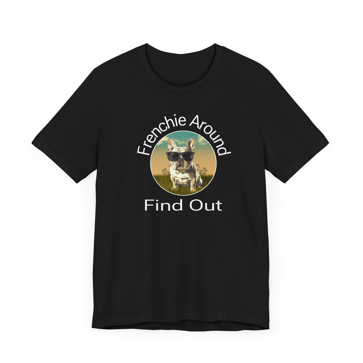 French Bulldog Unisex Tee, Dog Lover Shirt, Animal Graphic Tee, Short Sleeve