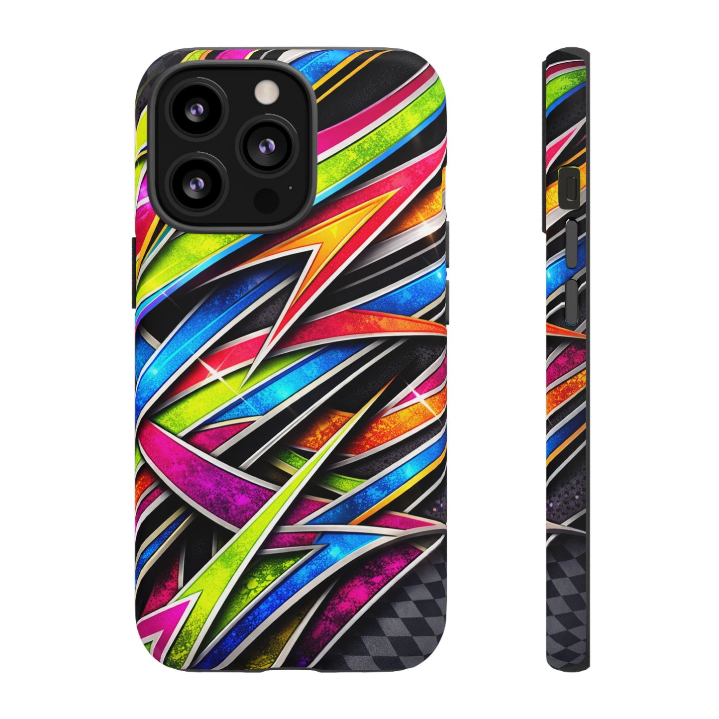 Minitruck Inspired Graphic Tough Phone Case – Impact Resistant