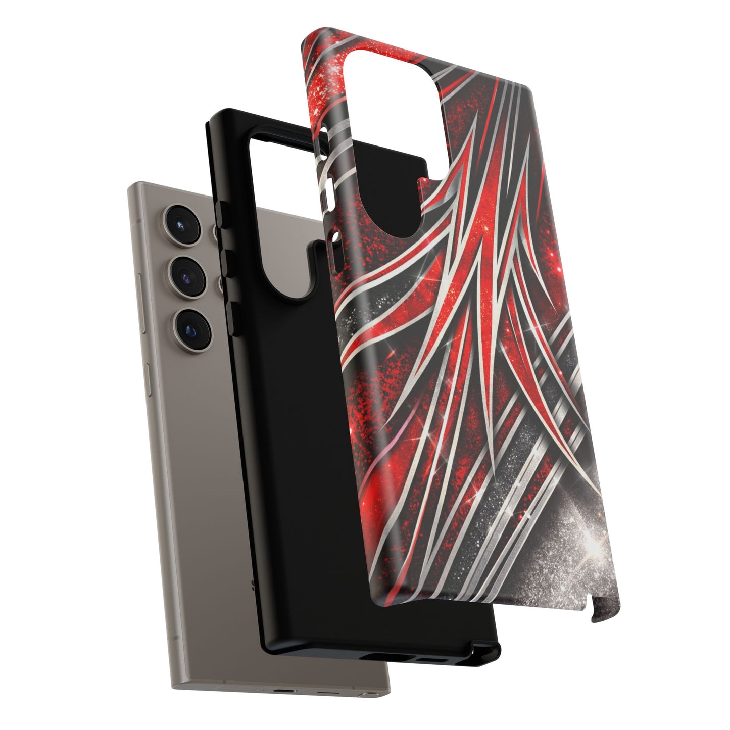 Mini Truck Inspired Pinstripe Graphic Heavy Duty Phone Case