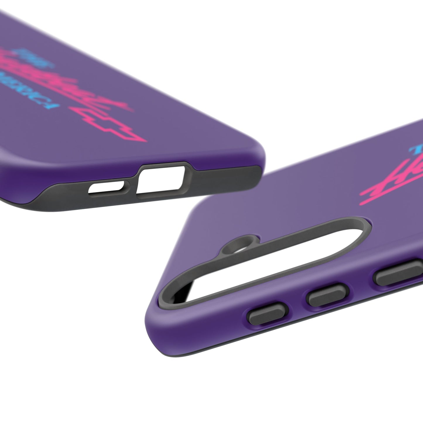 Purple  “The Heartbeat of America” Retro Chevy Logo, Slim Protective Cover