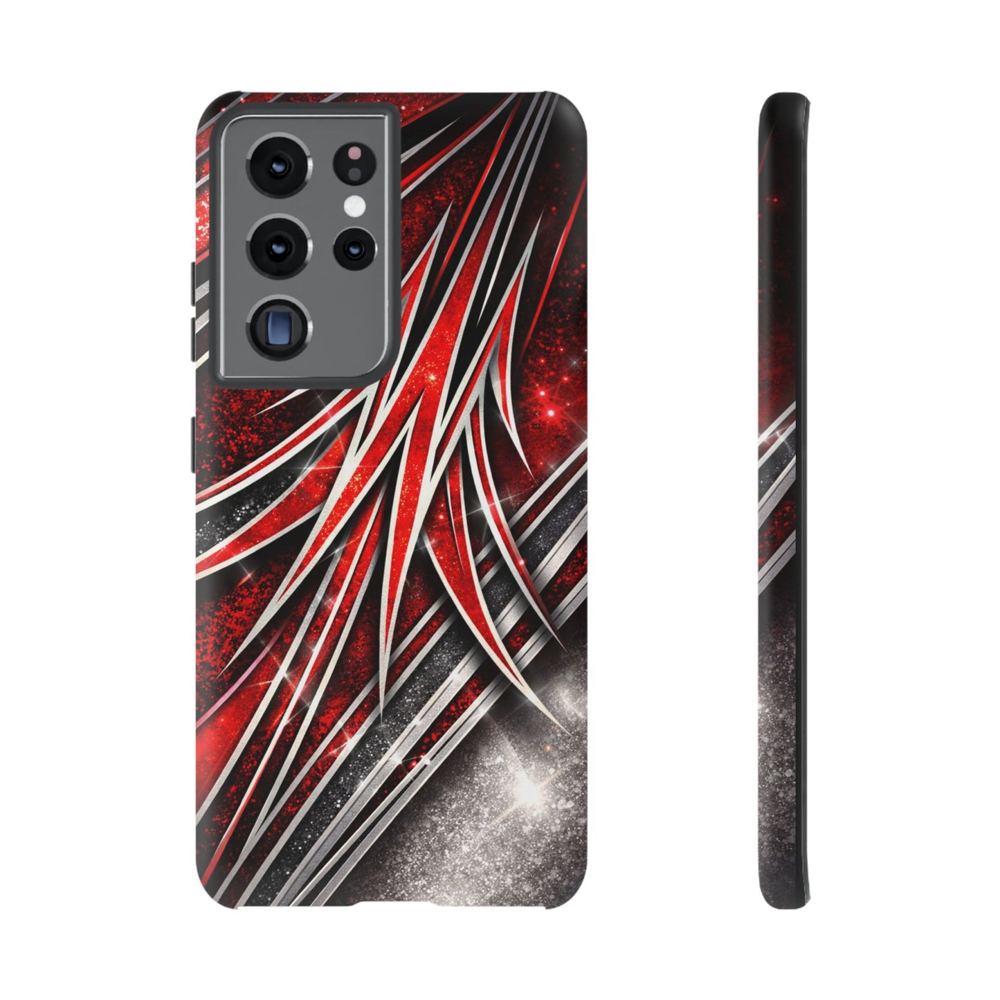 Mini Truck Inspired Pinstripe Graphic Heavy Duty Phone Case
