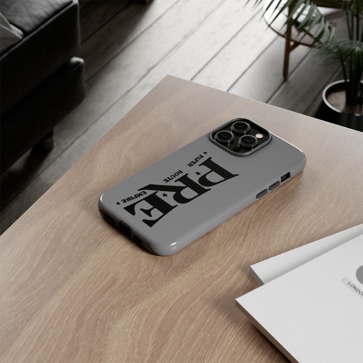 P.R.E.  Tough Cases, Papa Phone Case, Protective Phone Cover, Route Design,