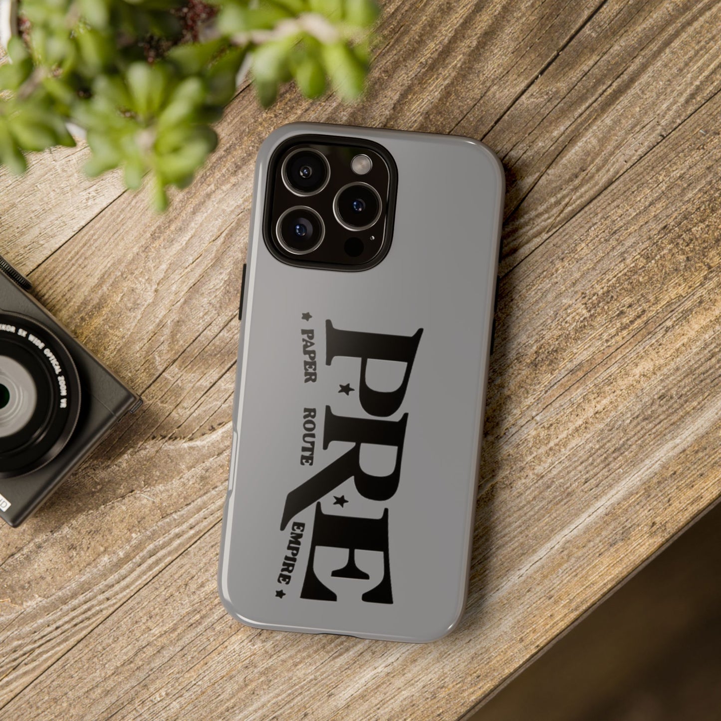 P.R.E.  Tough Cases, Papa Phone Case, Protective Phone Cover, Route Design,