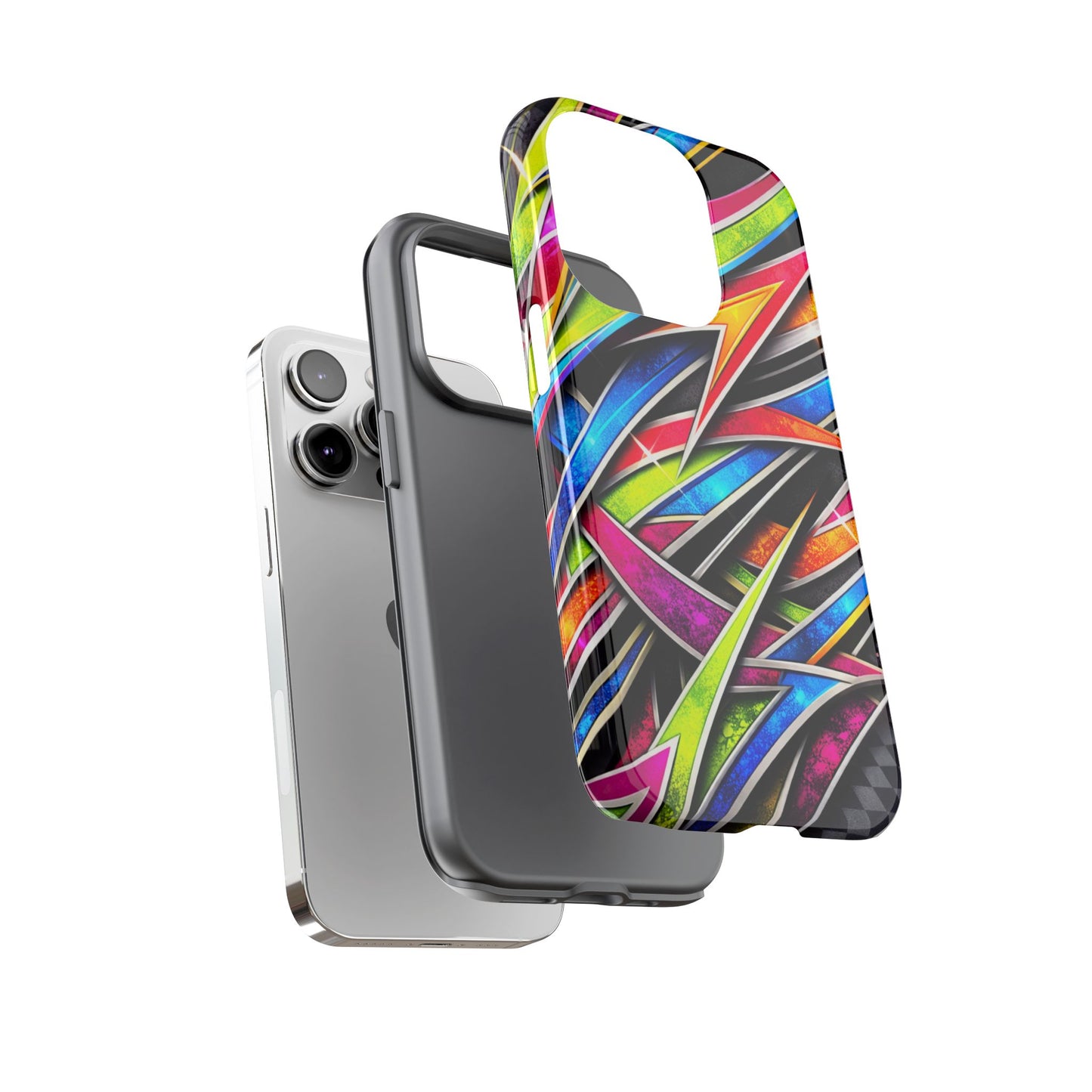 Minitruck Inspired Graphic Tough Phone Case – Impact Resistant