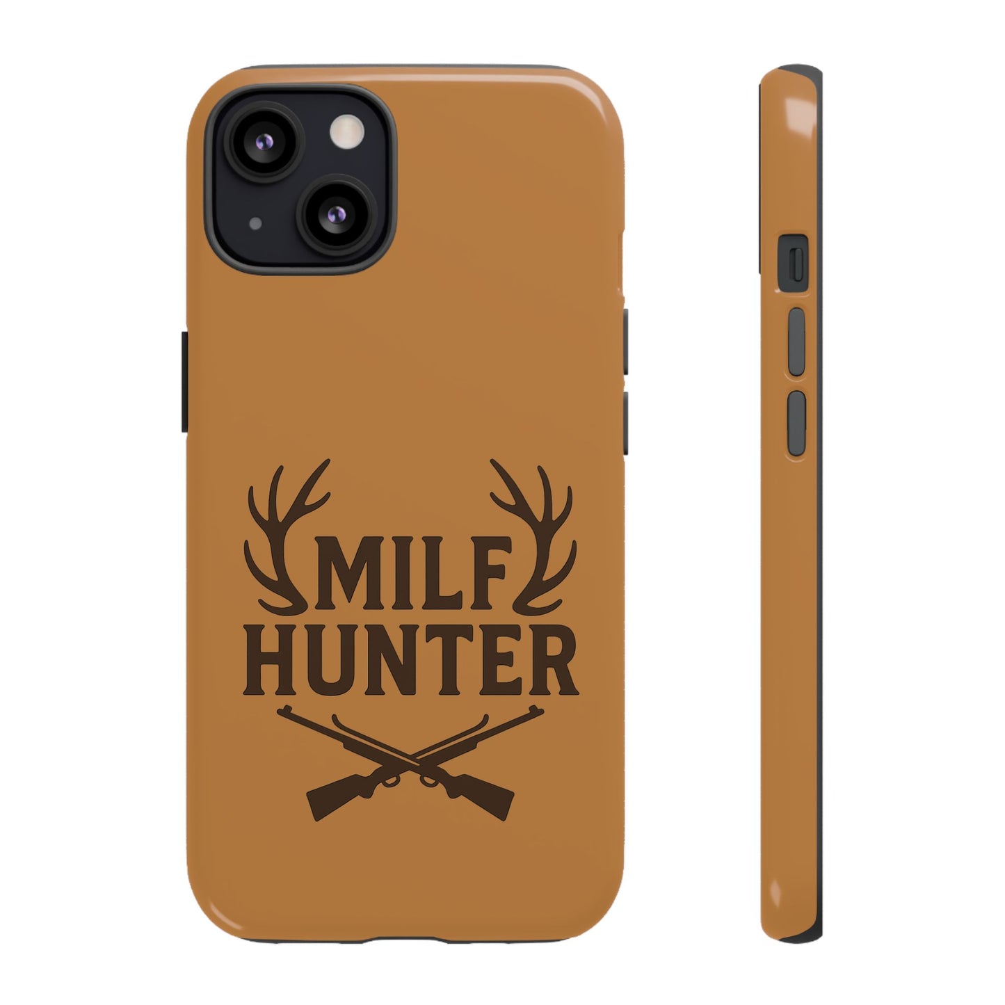 Phone Case, Funny Milf Hunter Design for Tough Cases, Rugged Protective Cover,
