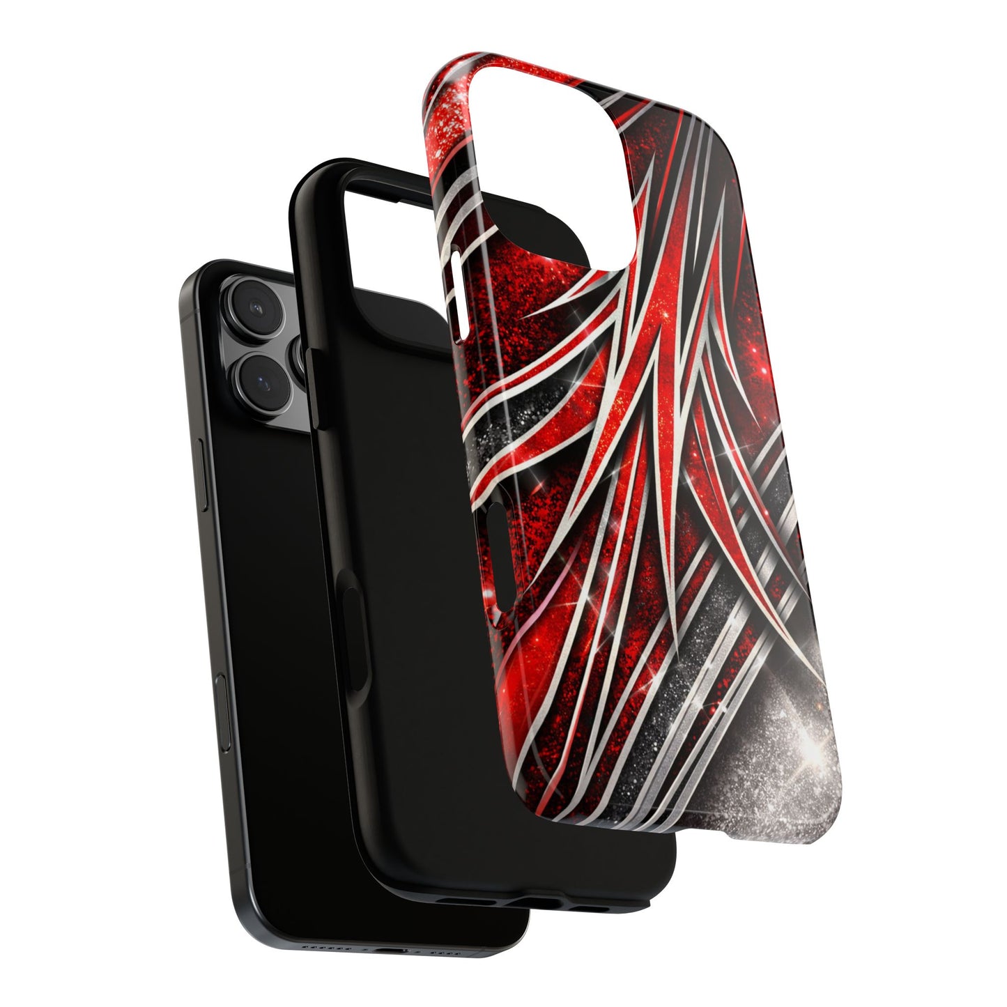 Mini Truck Inspired Pinstripe Graphic Heavy Duty Phone Case