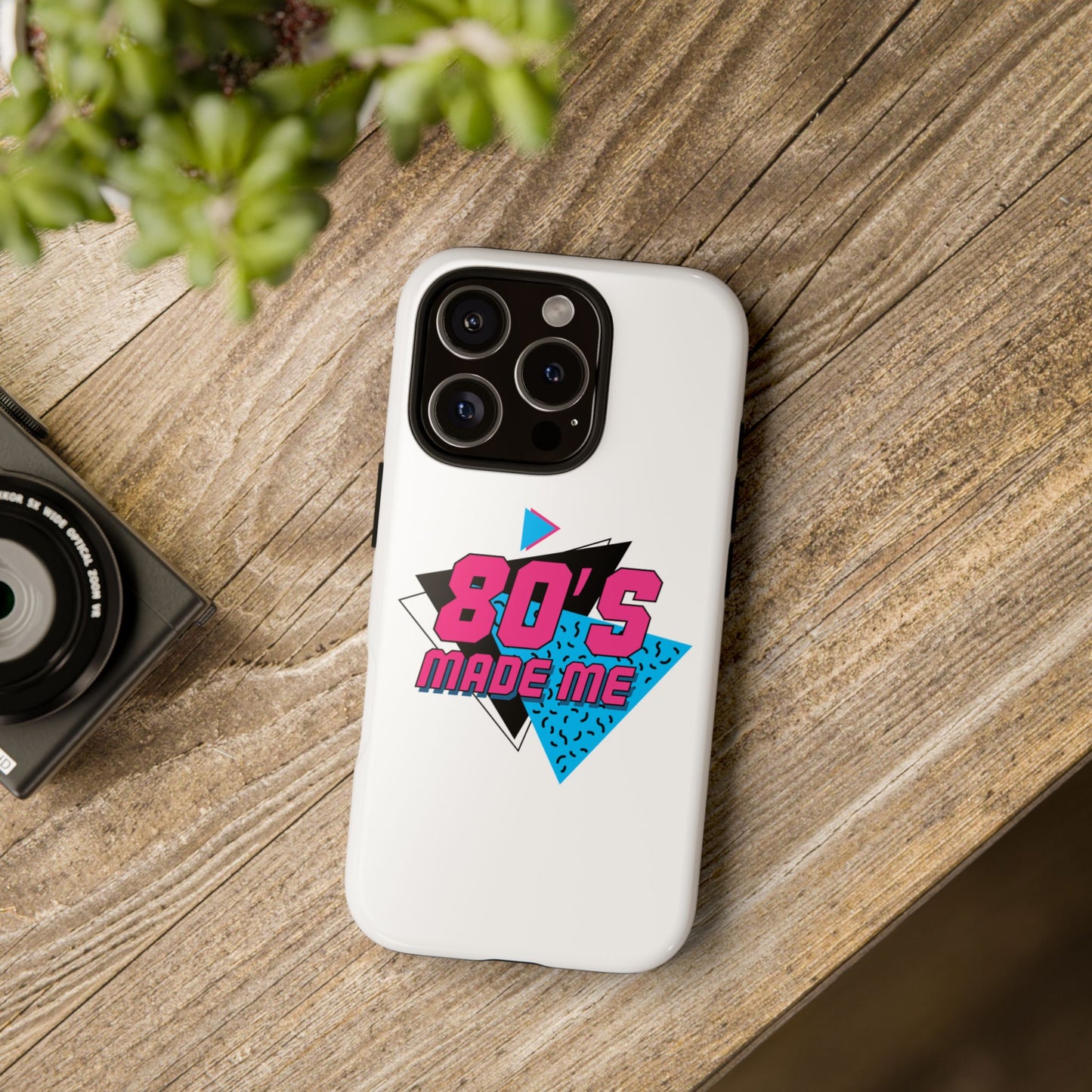 80's Made Me Phone Case - Retro Tough Phone Cover for Nostalgia Lovers