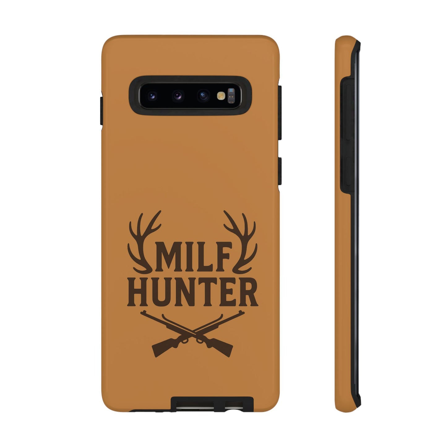 Phone Case, Funny Milf Hunter Design for Tough Cases, Rugged Protective Cover,