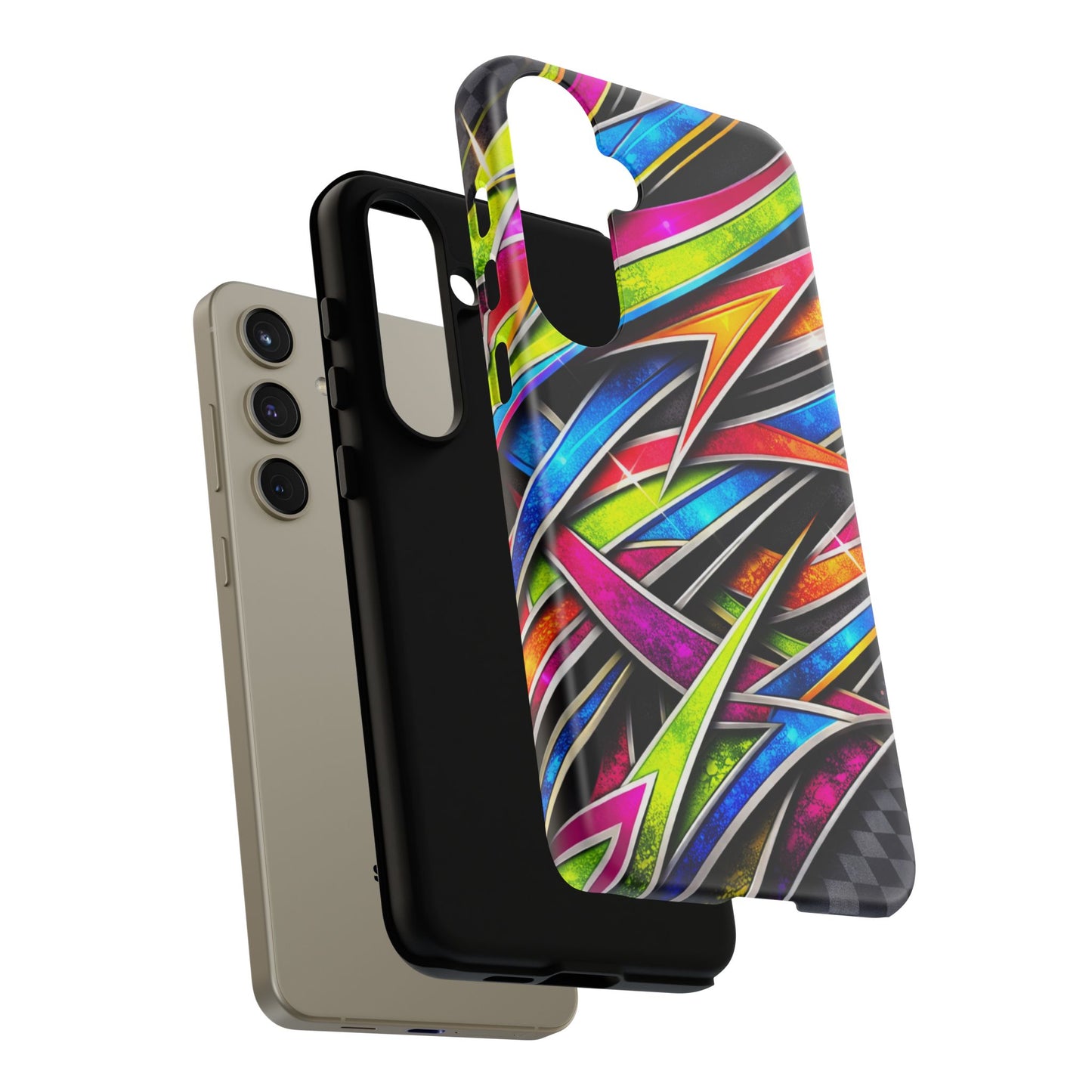 Minitruck Inspired Graphic Tough Phone Case – Impact Resistant