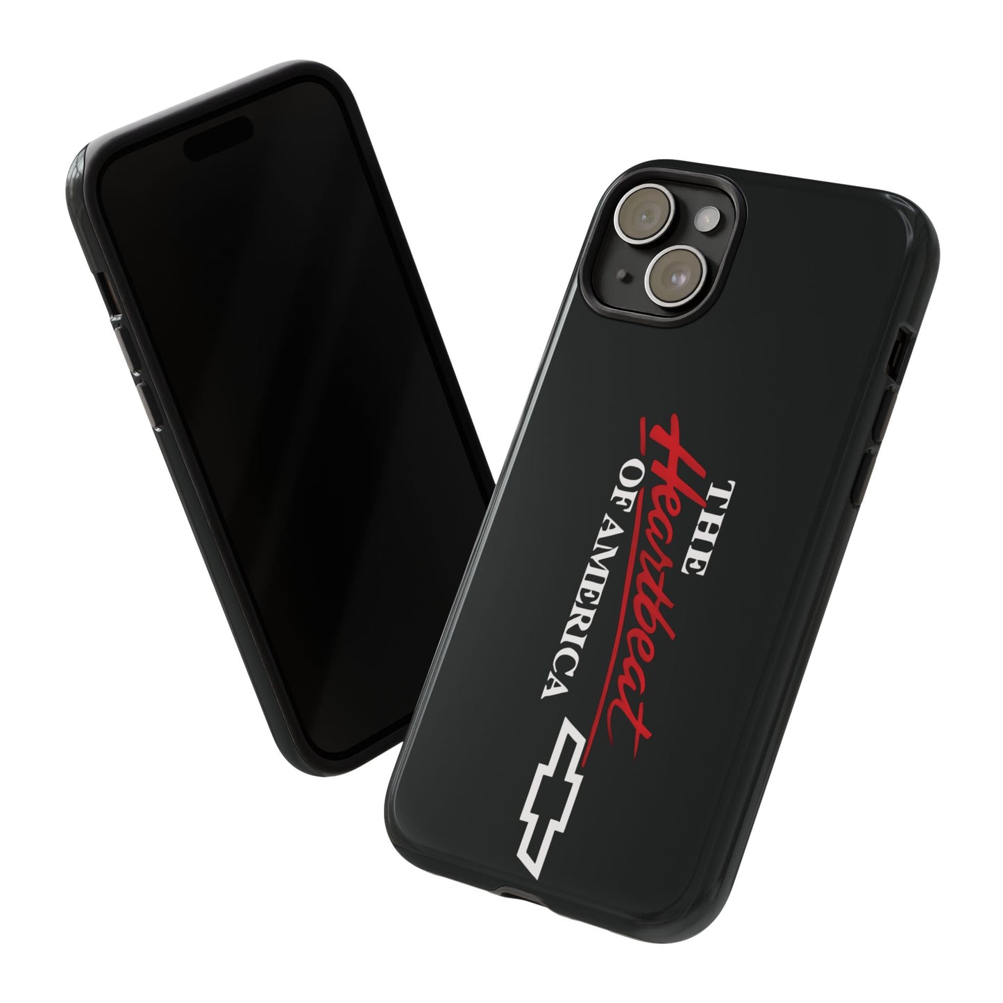 Chevy Phone Case, Tough Cases for Car Lovers, Vintage Style Cover, Heartbeat