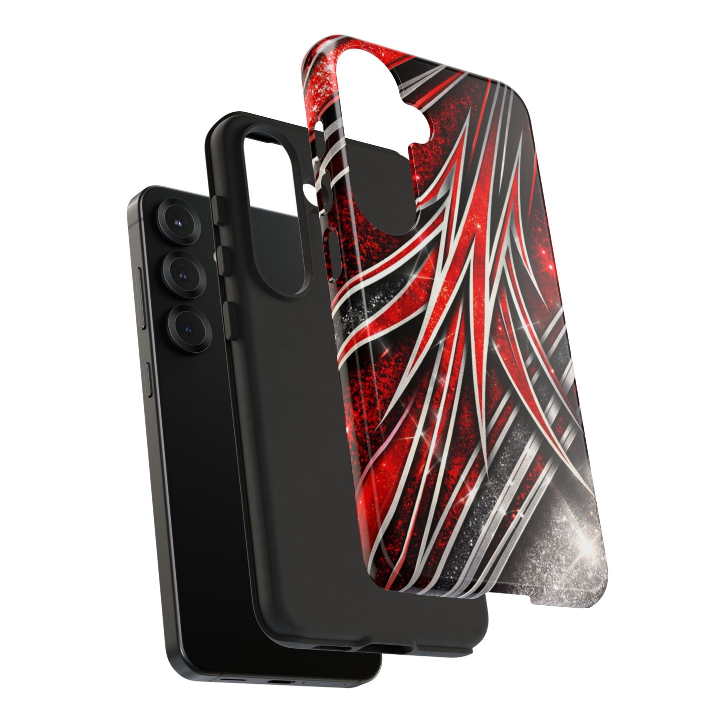 Mini Truck Inspired Pinstripe Graphic Heavy Duty Phone Case
