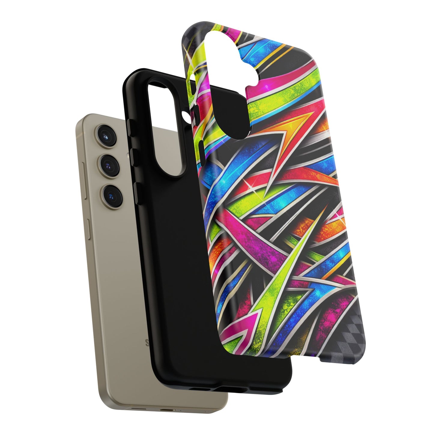 Minitruck Inspired Graphic Tough Phone Case – Impact Resistant