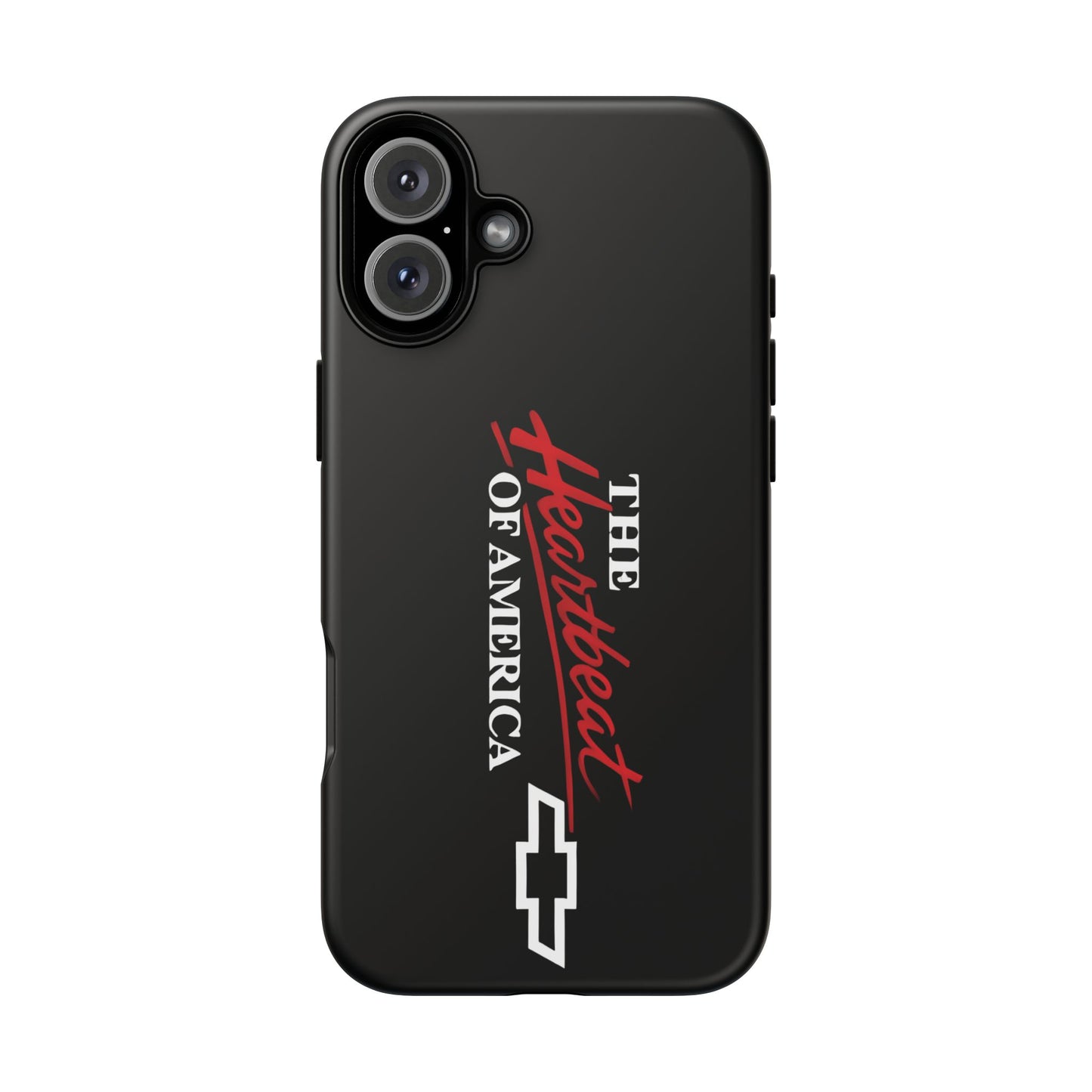 Chevy Phone Case, Tough Cases for Car Lovers, Vintage Style Cover, Heartbeat