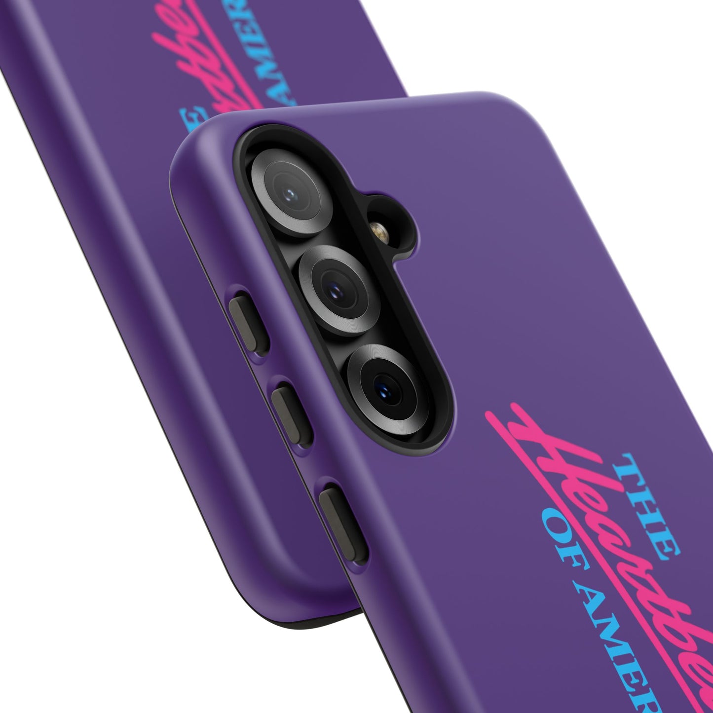 Purple  “The Heartbeat of America” Retro Chevy Logo, Slim Protective Cover