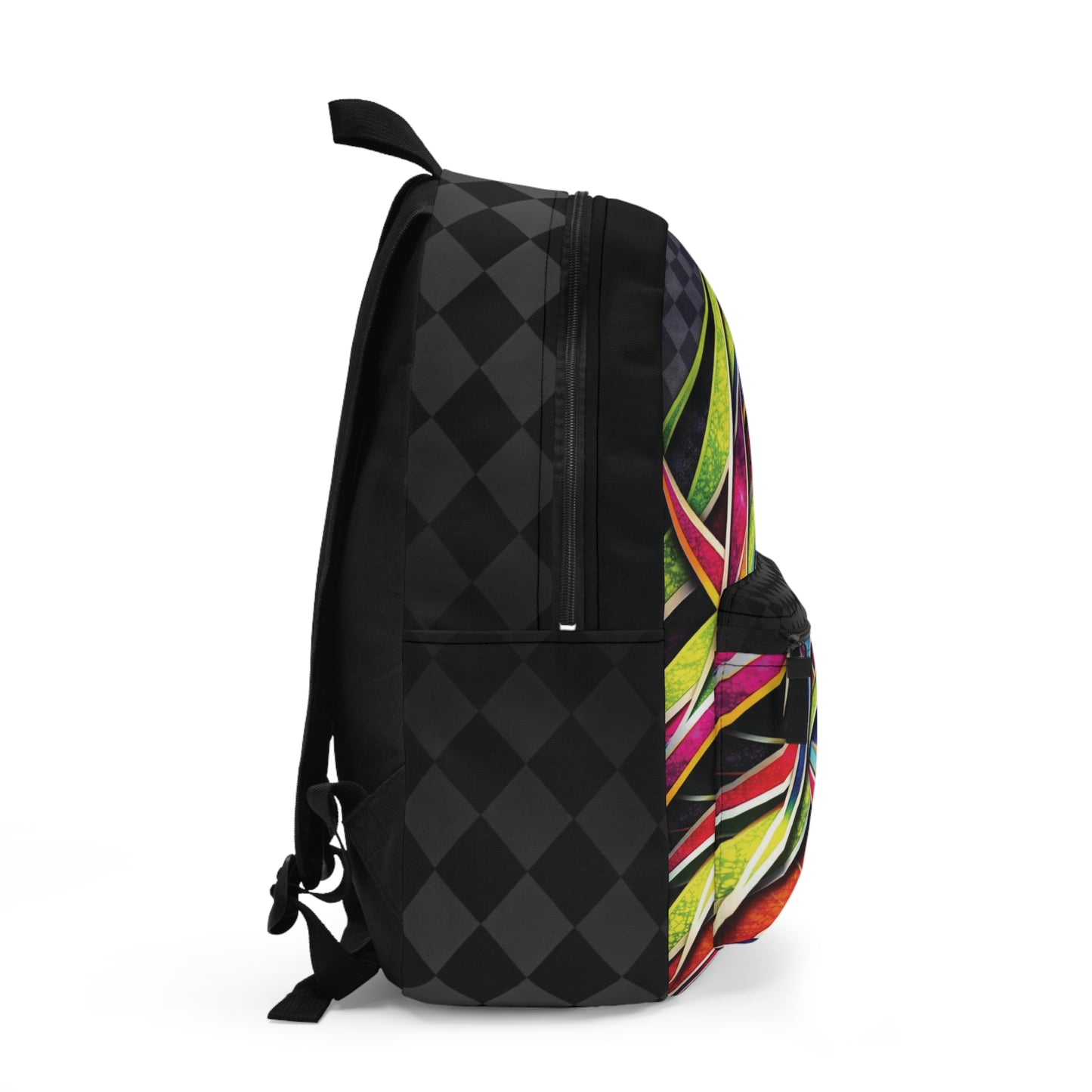 Minitruck Pinstripe Graphic Backpack  Street Style Custom Design