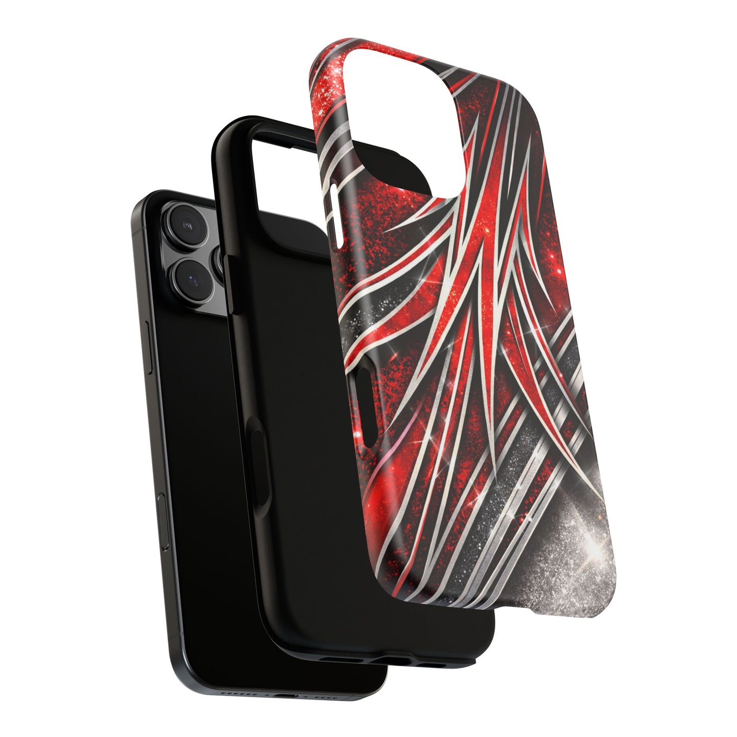 Mini Truck Inspired Pinstripe Graphic Heavy Duty Phone Case