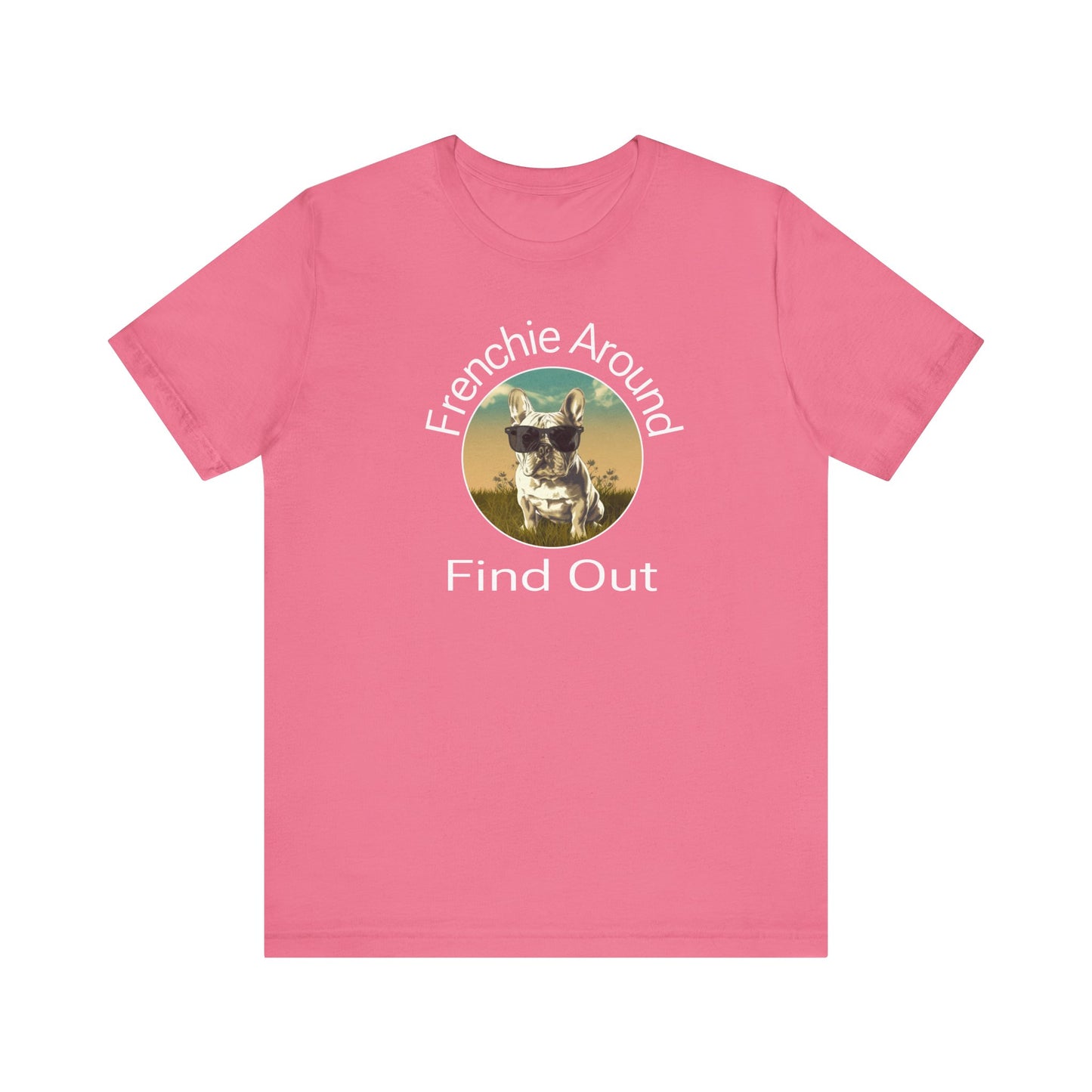French Bulldog Unisex Tee, Dog Lover Shirt, Animal Graphic Tee, Short Sleeve