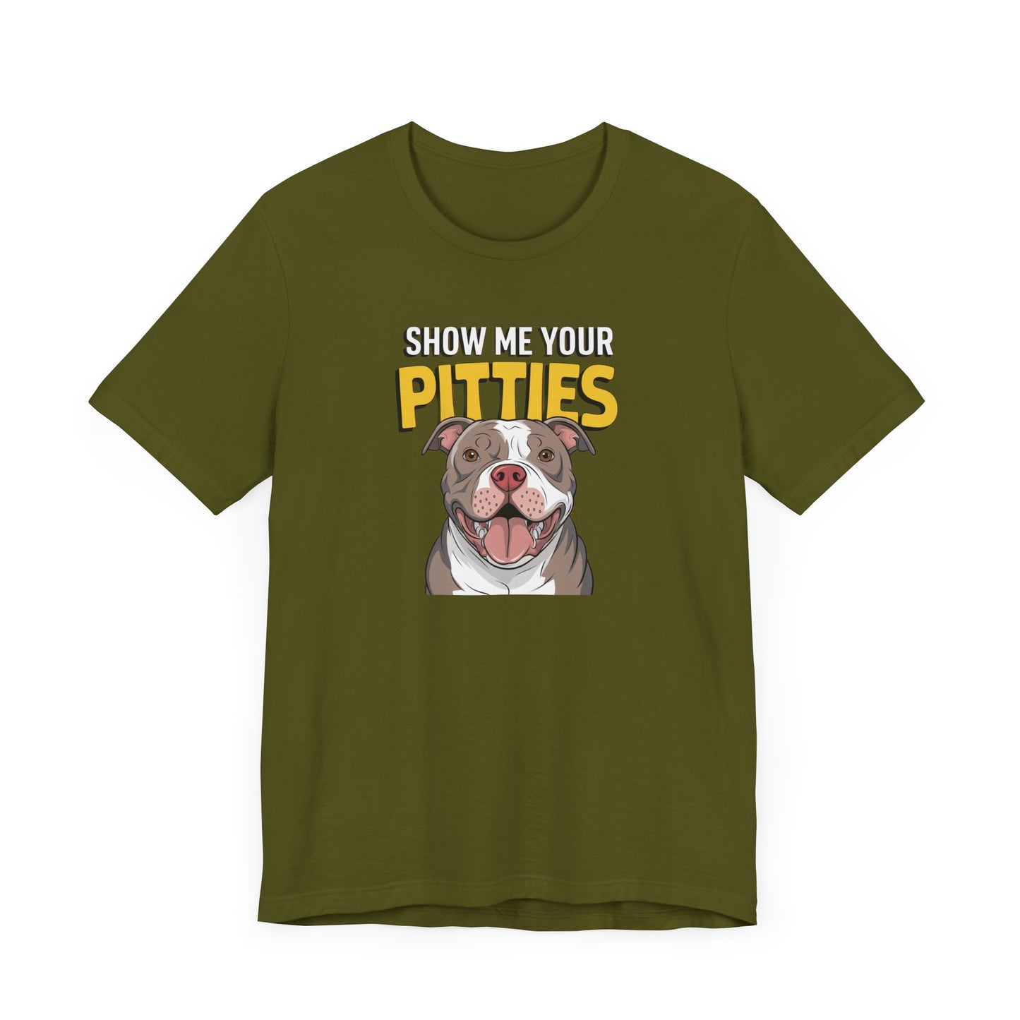 Dog Lover's Tee - Show Me Your Pitties Shirt, Pet Appreciation Gift, Animal