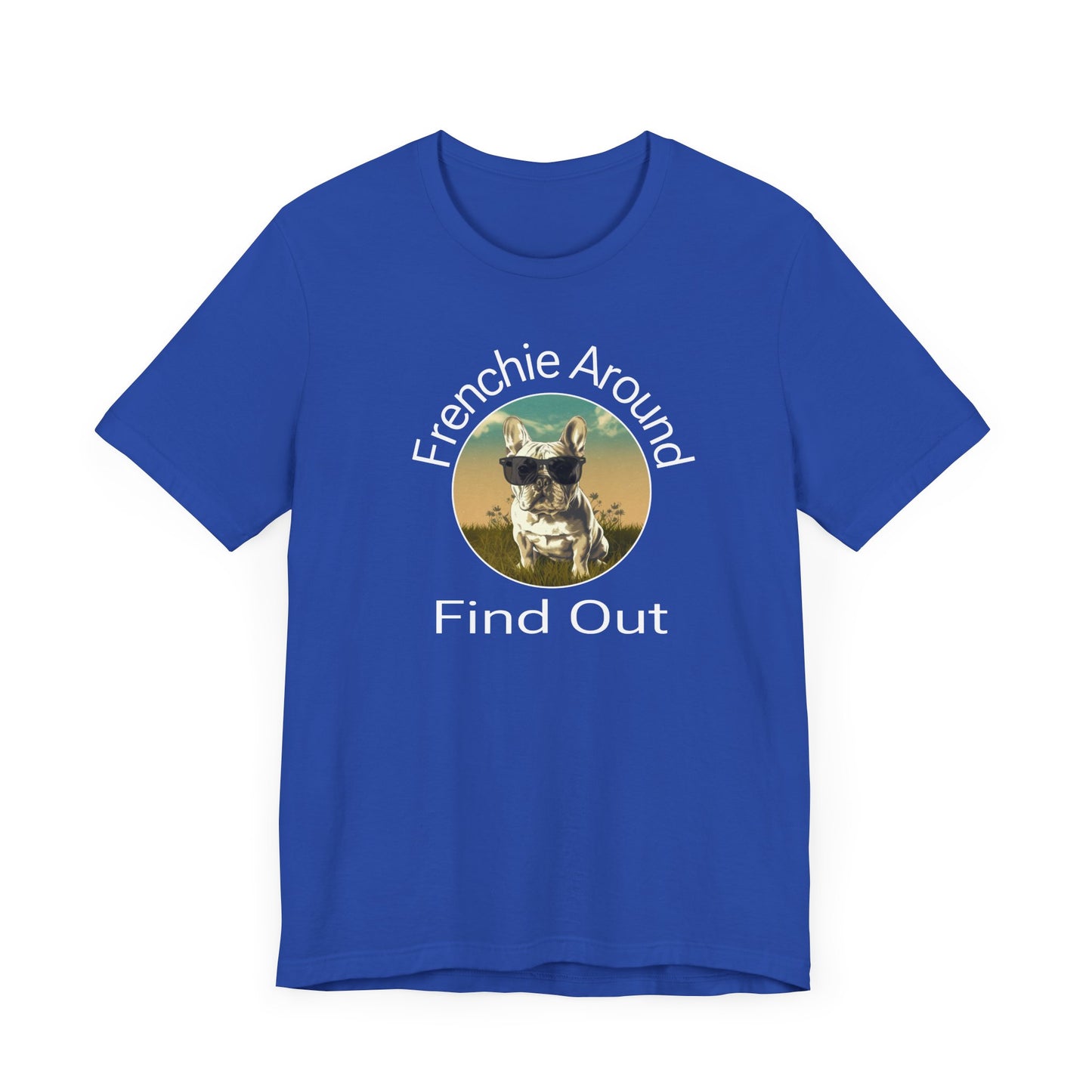French Bulldog Unisex Tee, Dog Lover Shirt, Animal Graphic Tee, Short Sleeve