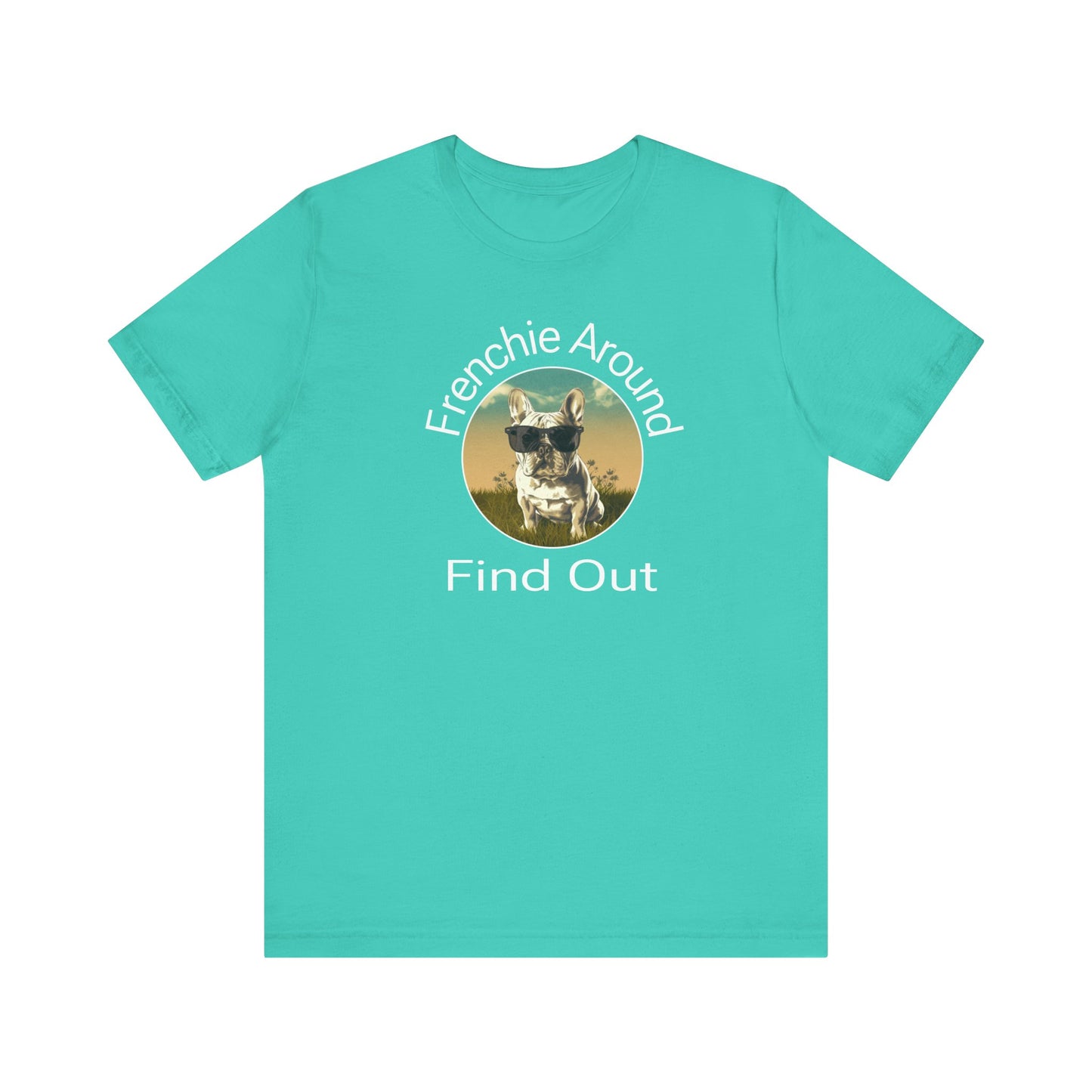 French Bulldog Unisex Tee, Dog Lover Shirt, Animal Graphic Tee, Short Sleeve