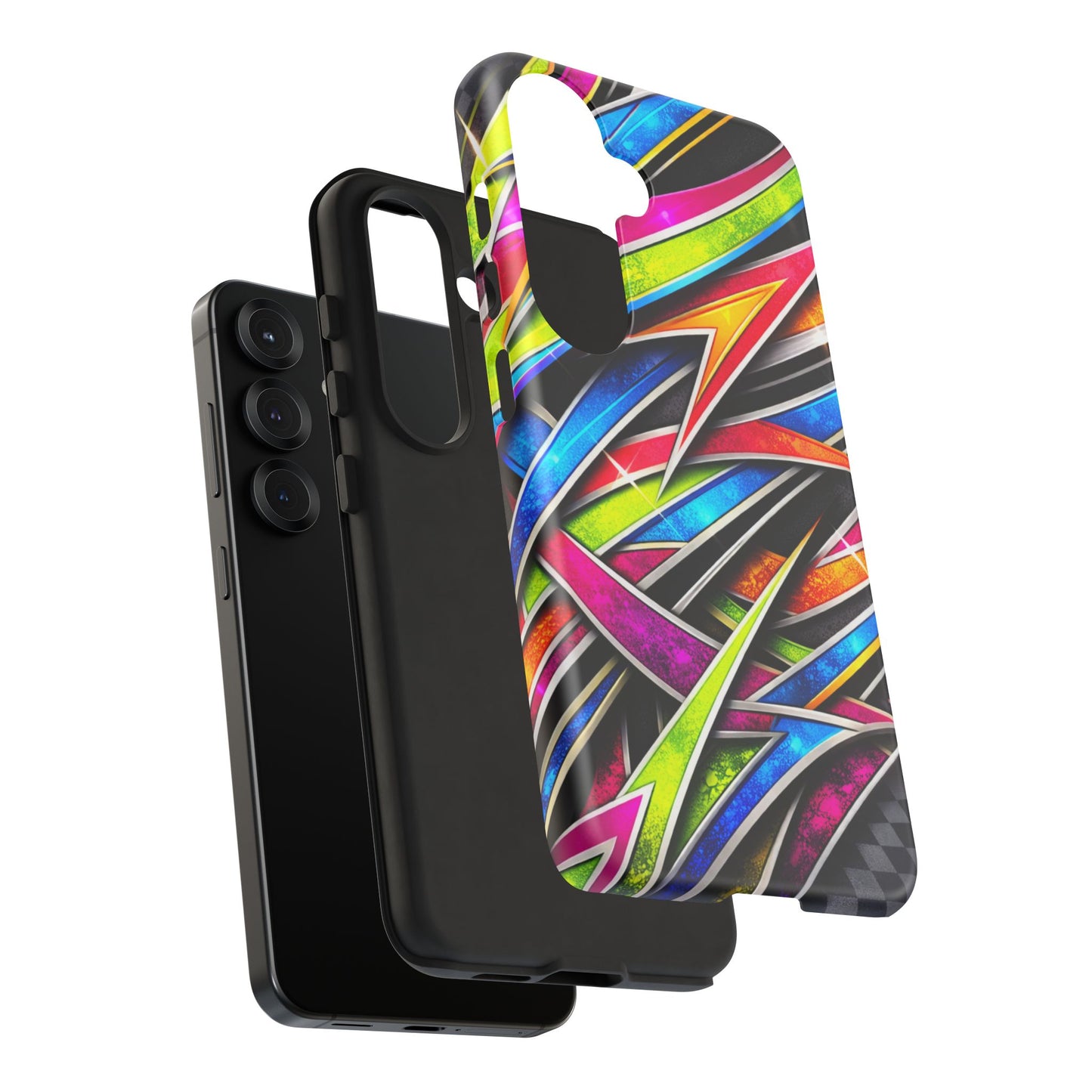 Minitruck Inspired Graphic Tough Phone Case – Impact Resistant